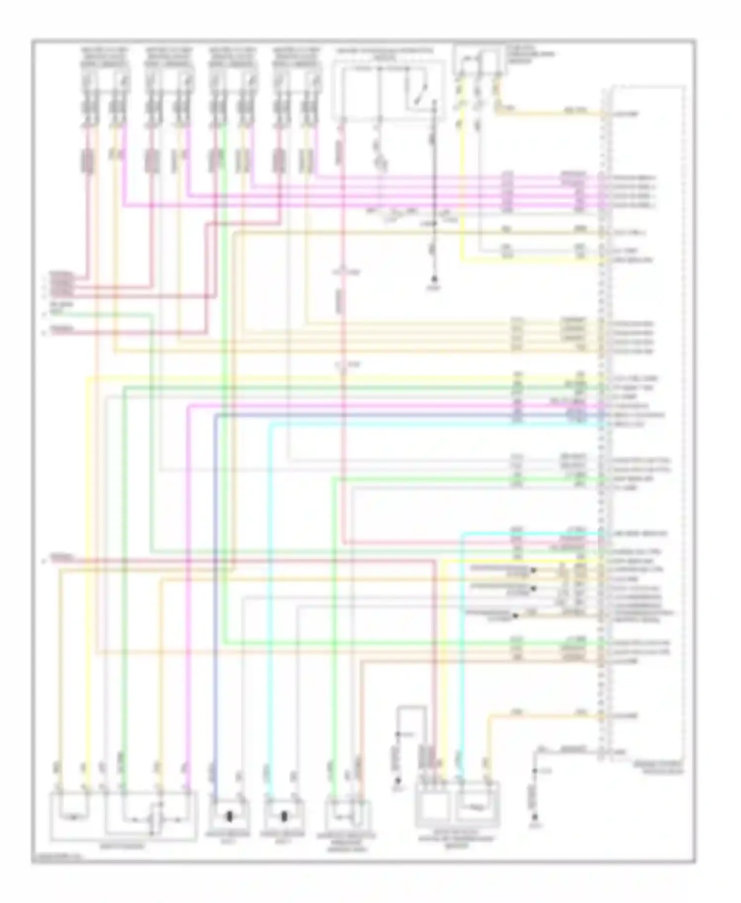 Wiring diagram tac ctrl-2 for Saab 9-4X I (2011-2011) (1 of 1)