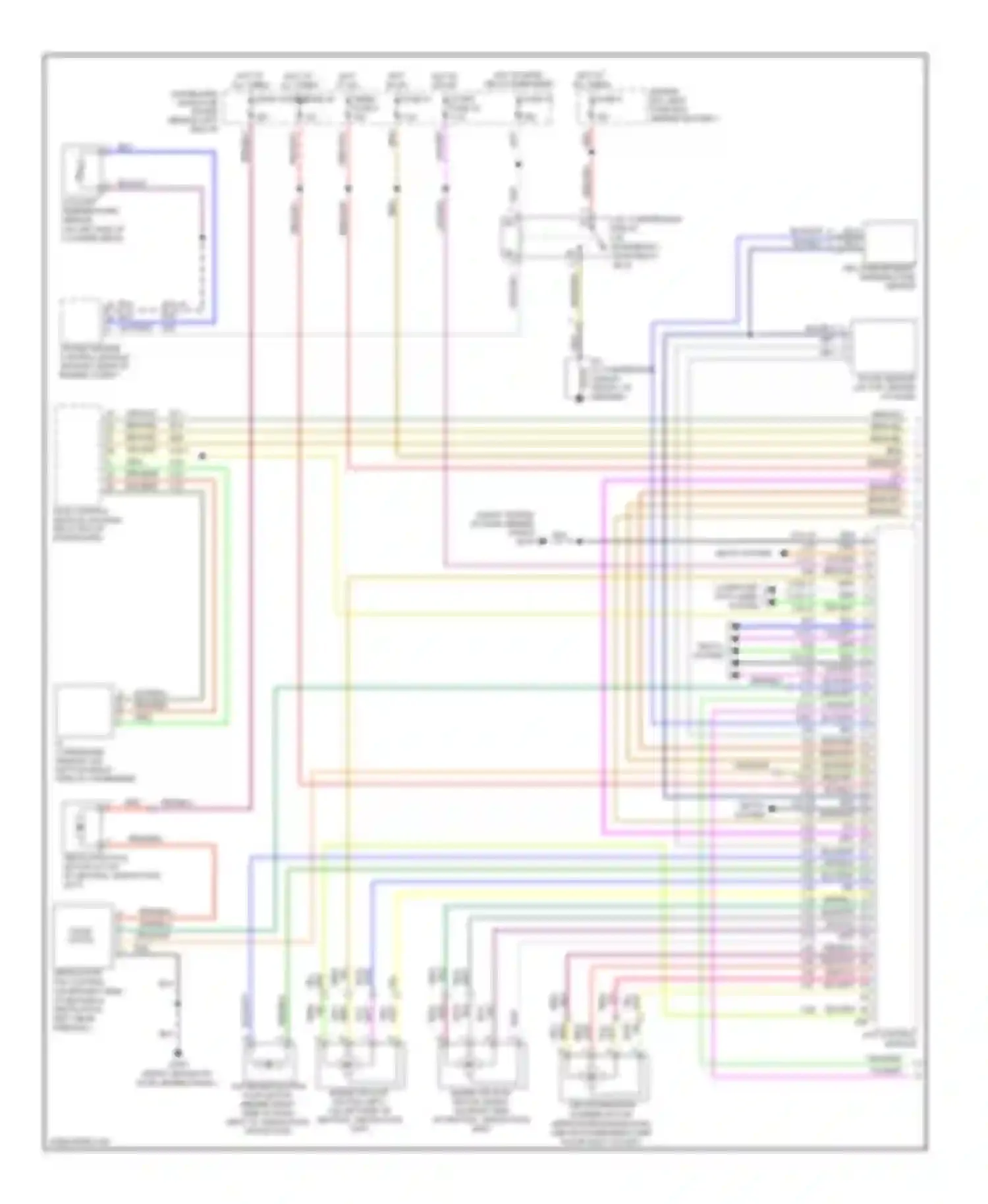 9-5 Saab I facelift 2 (2005-2010): Automatic a/c circuit (1 of 2)
