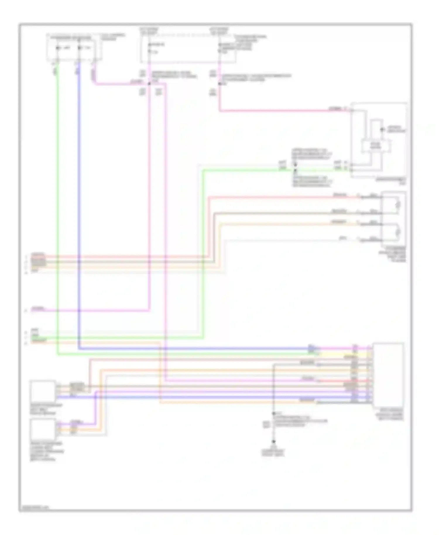 9-5 Saab I facelift 2 (2005-2010): Supplemental restraints circuit (2 of 2)