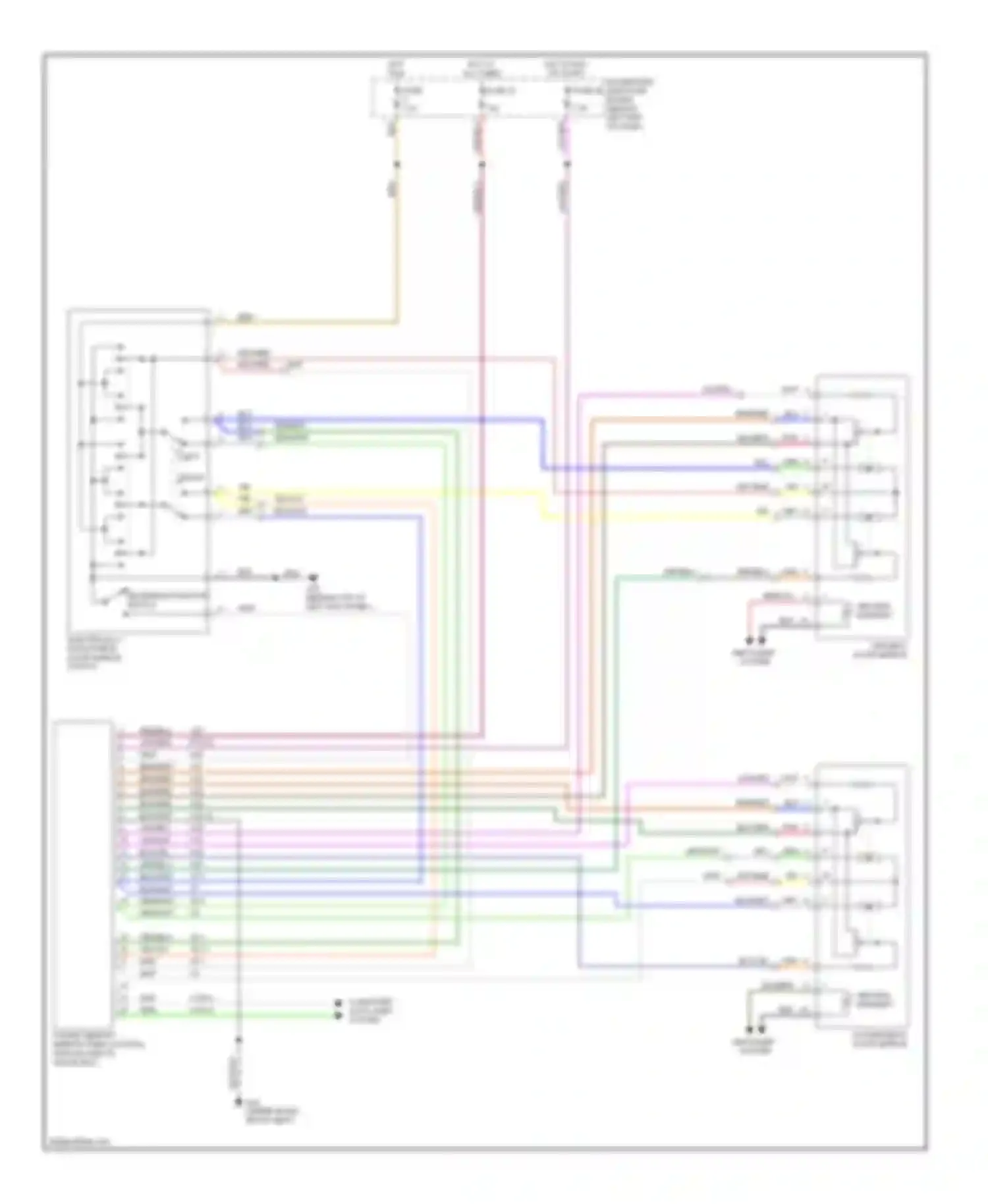 Wiring diagram grn/blu for Saab 9-5 I facelift 2 (2005-2010) (4 of 11)