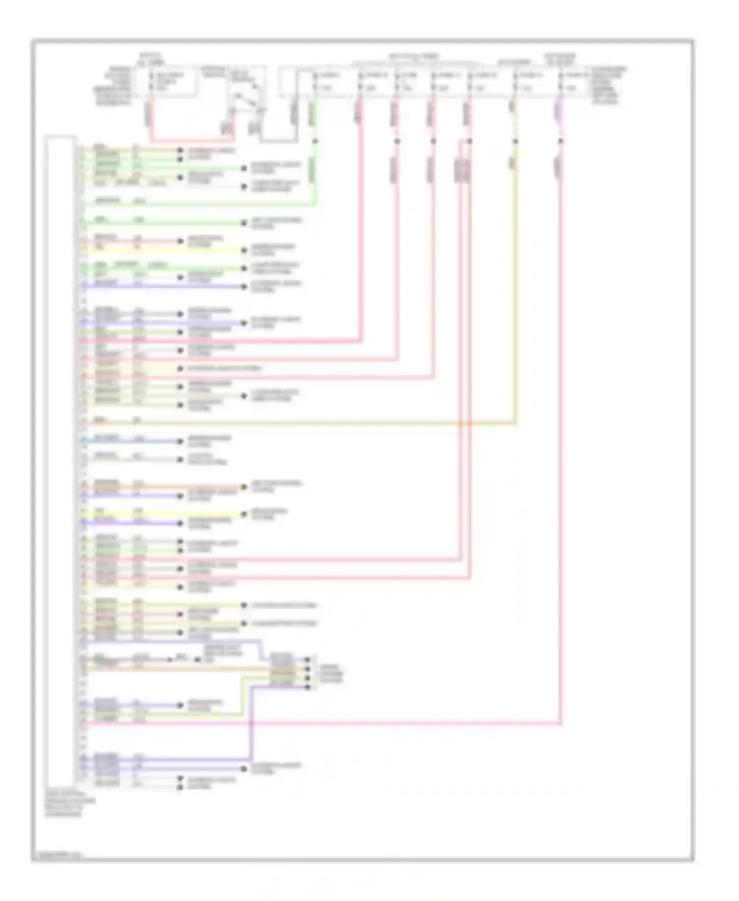 Wiring diagram grn/wht for Saab 9-5 I facelift 2 (2005-2010) (6 of 25)