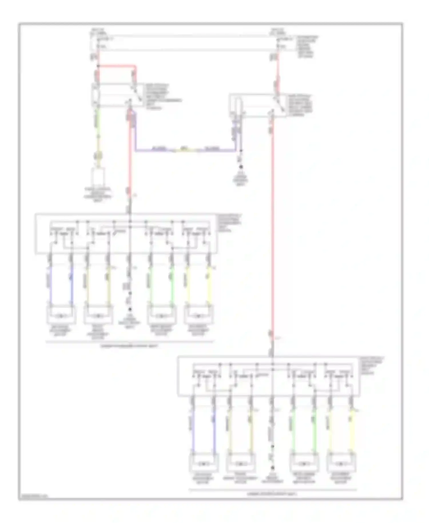 Wiring diagram hot at all times fuse 25 for Saab 9-5 I facelift 2 (2005-2010) (1 of 1)