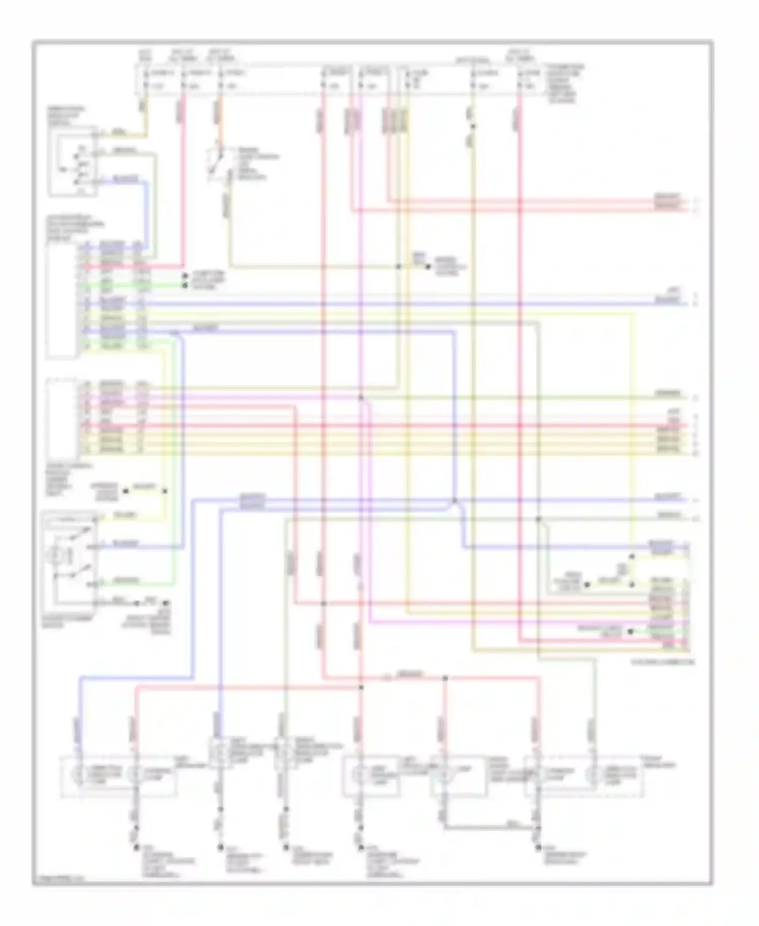 Wiring diagram tow bar connector for Saab 9-5 I facelift 2 (2005-2010) (3 of 6)