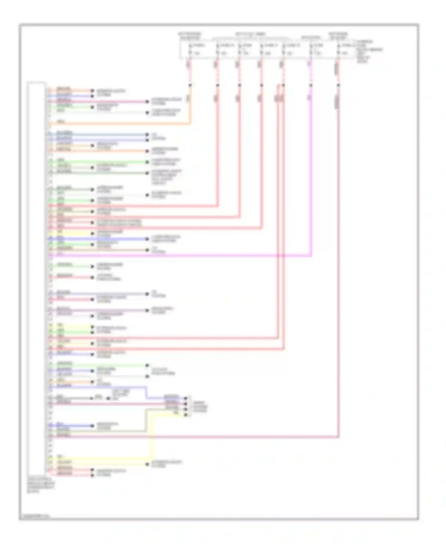 Wiring diagram blk for Saab 9-5 I facelift (2001-2005) (9 of 57)