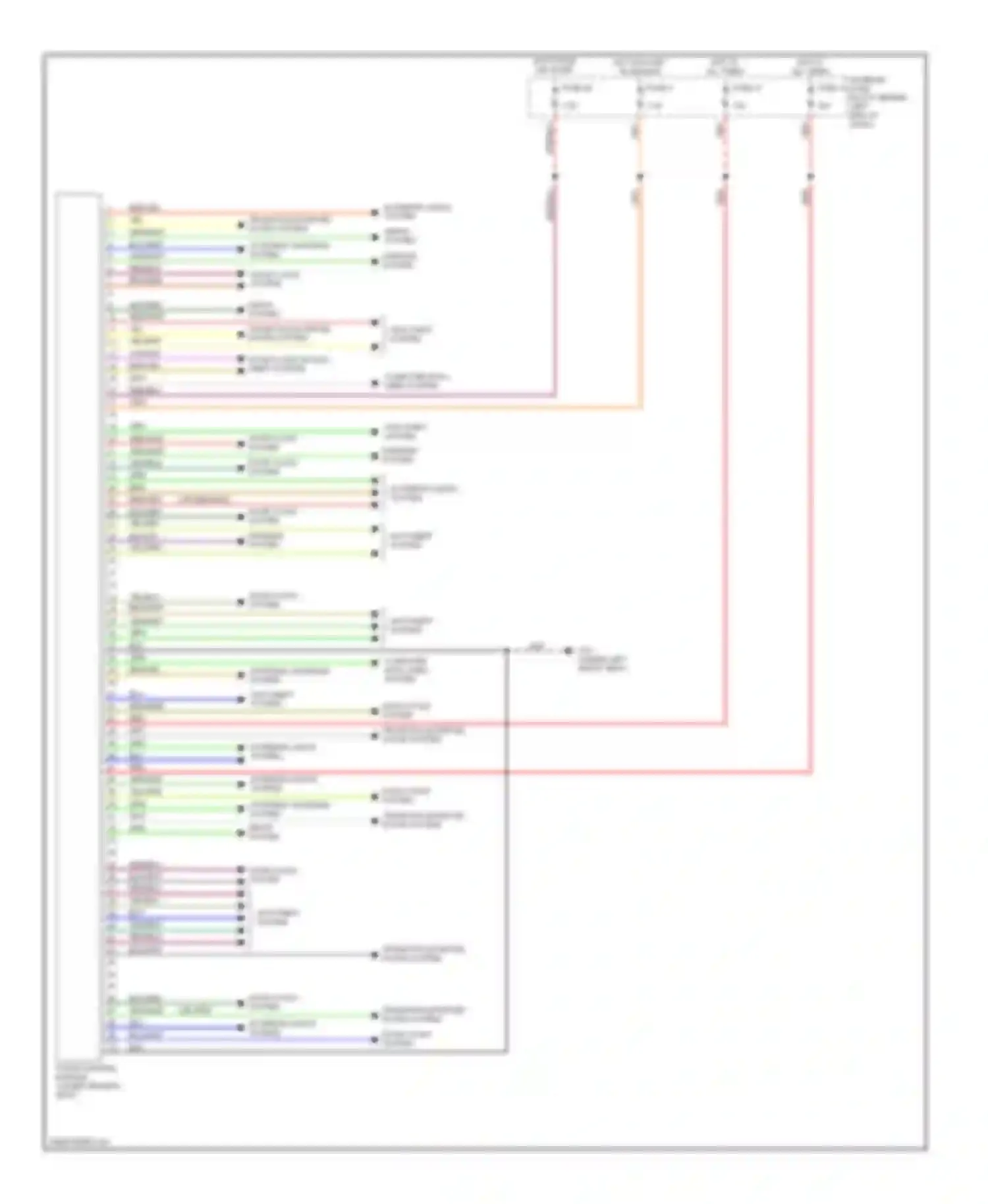 Wiring diagram fuse 11 for Saab 9-5 I facelift (2001-2005) (6 of 7)