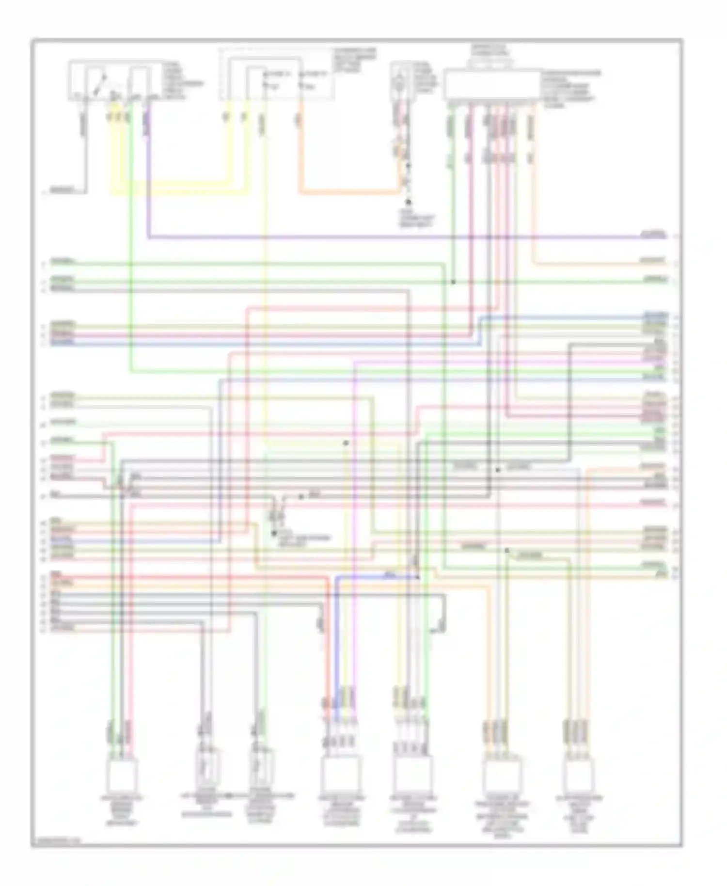 9-5 Saab I (1997-2001): Wiring diagram engine performance 3.0l turbos (2 of 3)