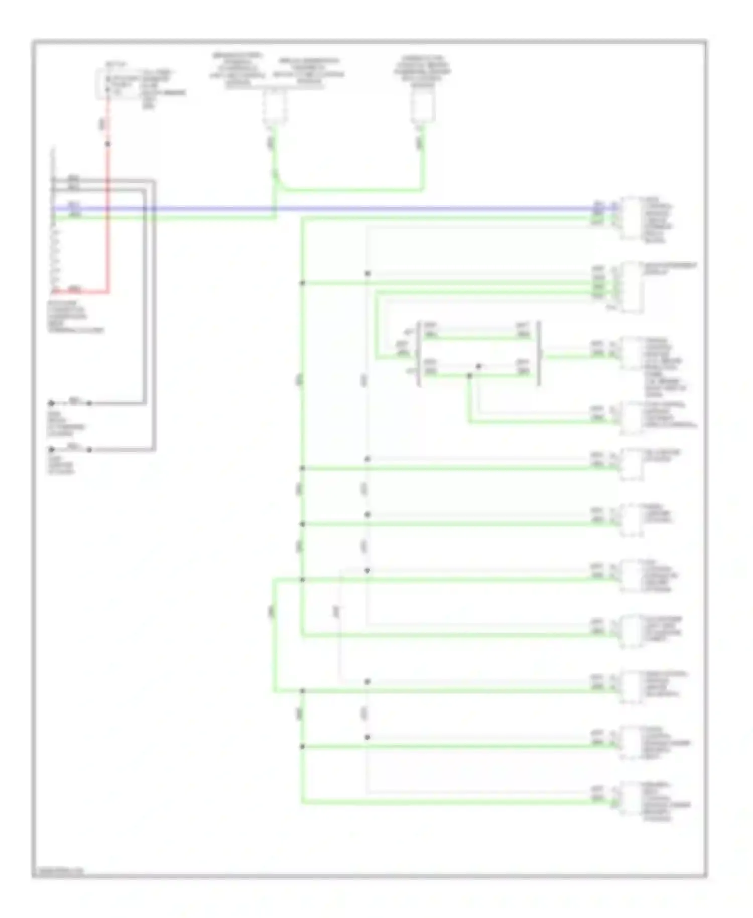 Wiring diagram blk for Saab 9-5 I (1997-2001) (8 of 48)