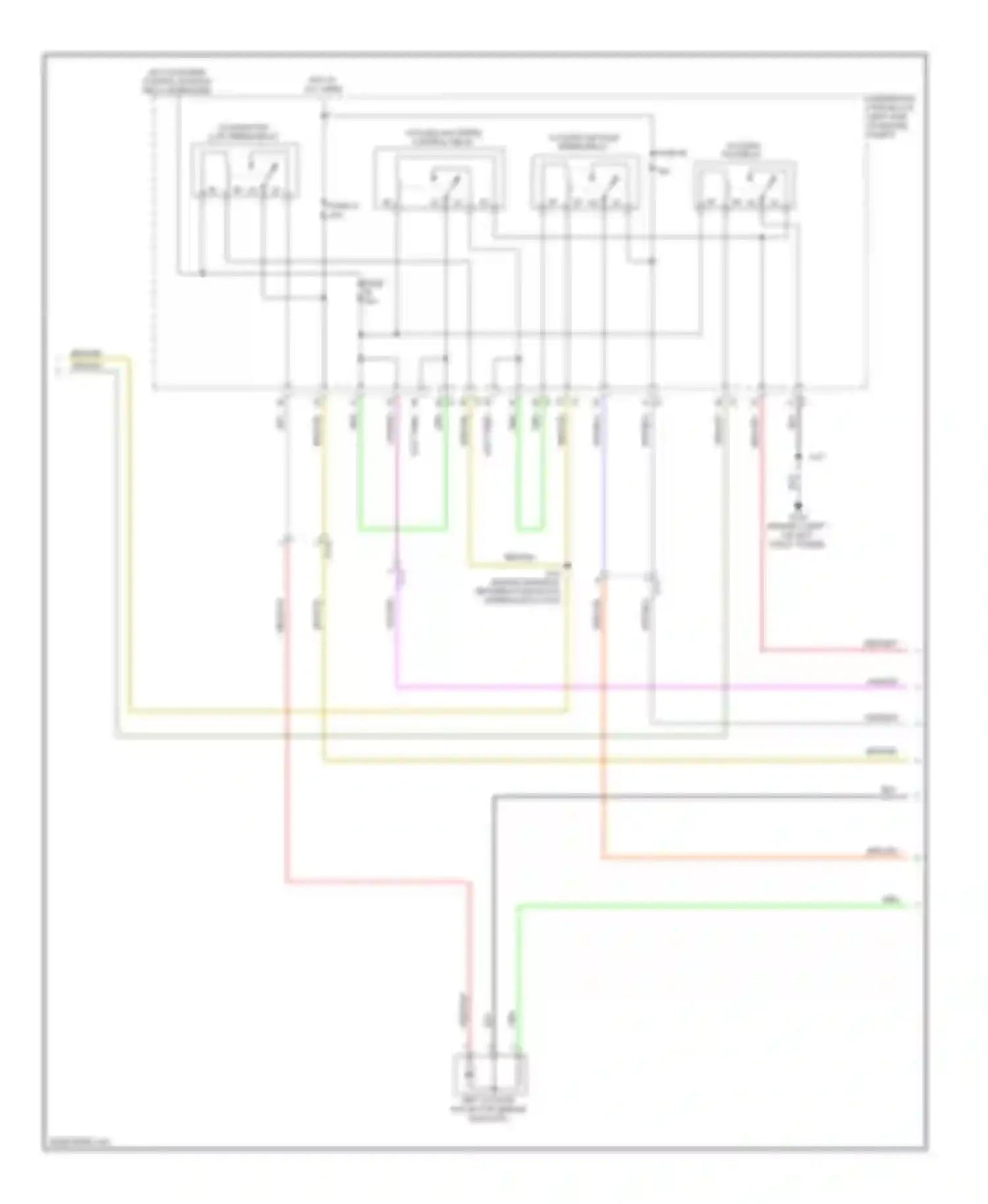 9-5 Saab II (2010-2012): Automatic a/c circuit, dual fans (5 of 6)