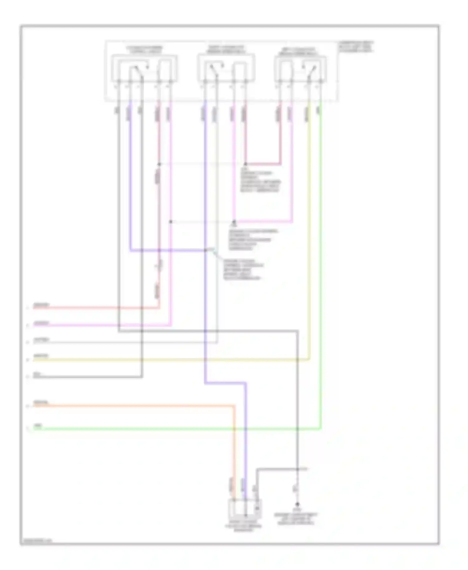 9-5 Saab II (2010-2012): Automatic a/c circuit, dual fans (6 of 6)