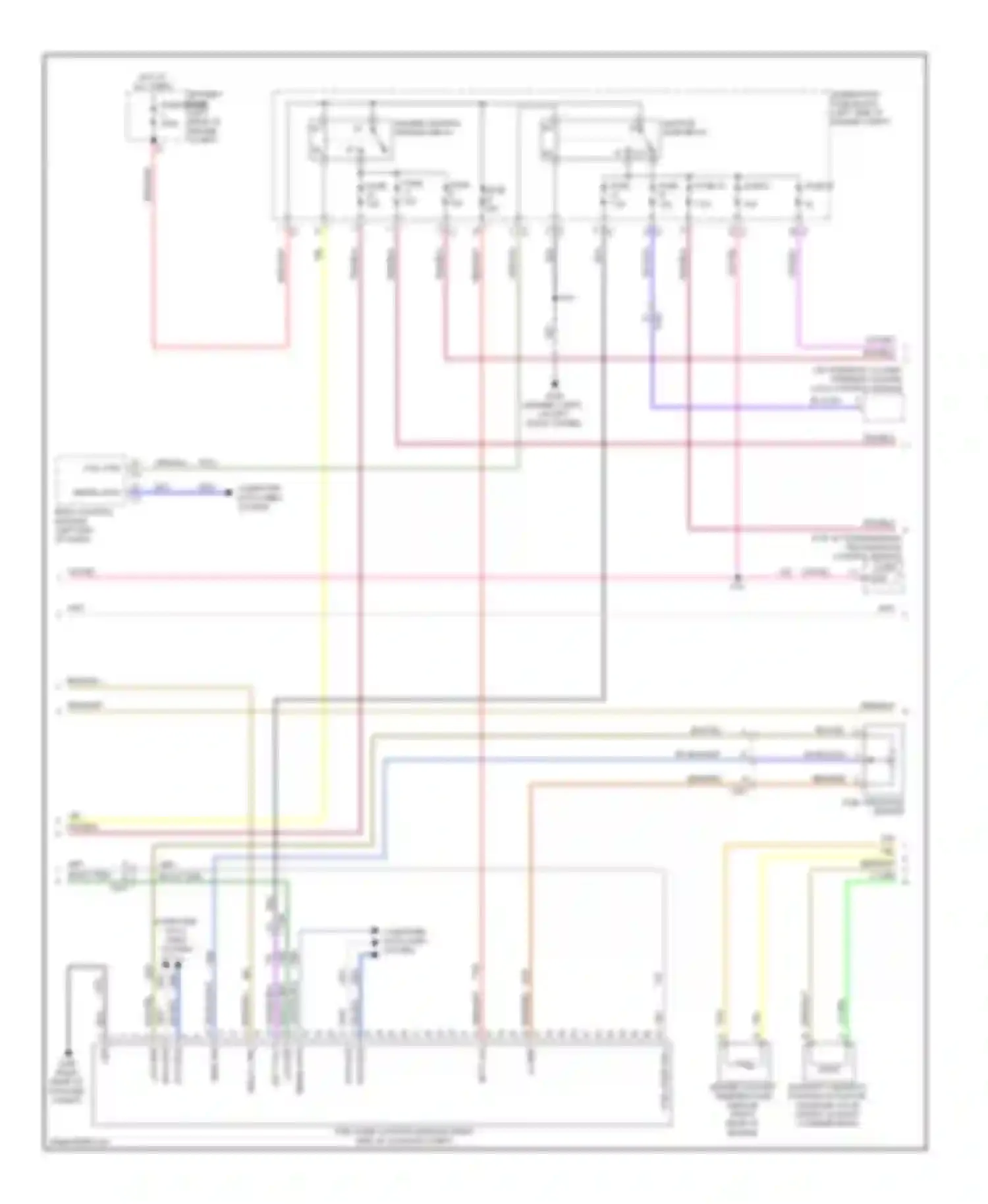 9-5 Saab II (2010-2012): Wiring diagram engine performance 2.0l turbo (2 of 5)