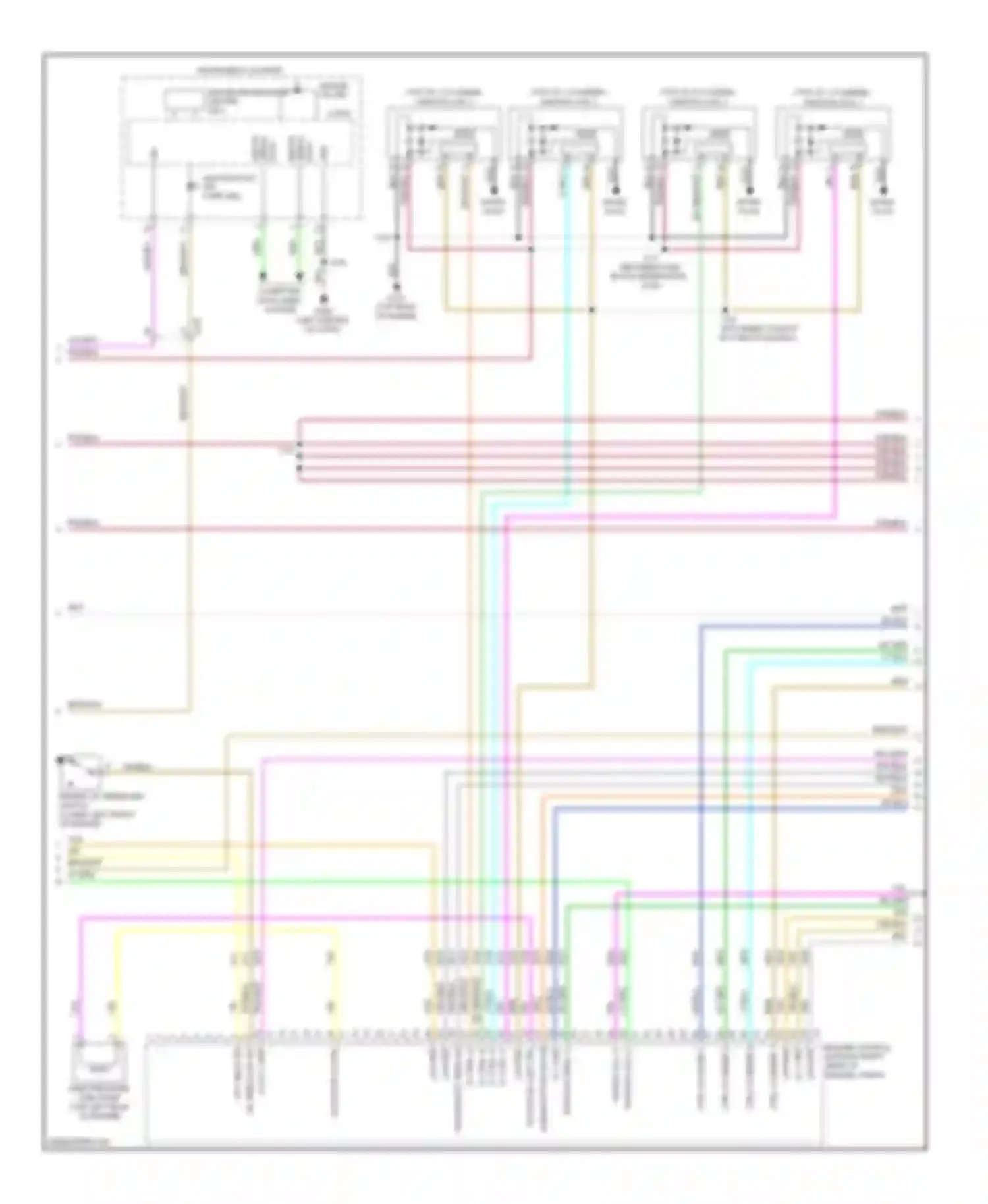 9-5 Saab II (2010-2012): Wiring diagram engine performance 2.0l turbo (3 of 5)