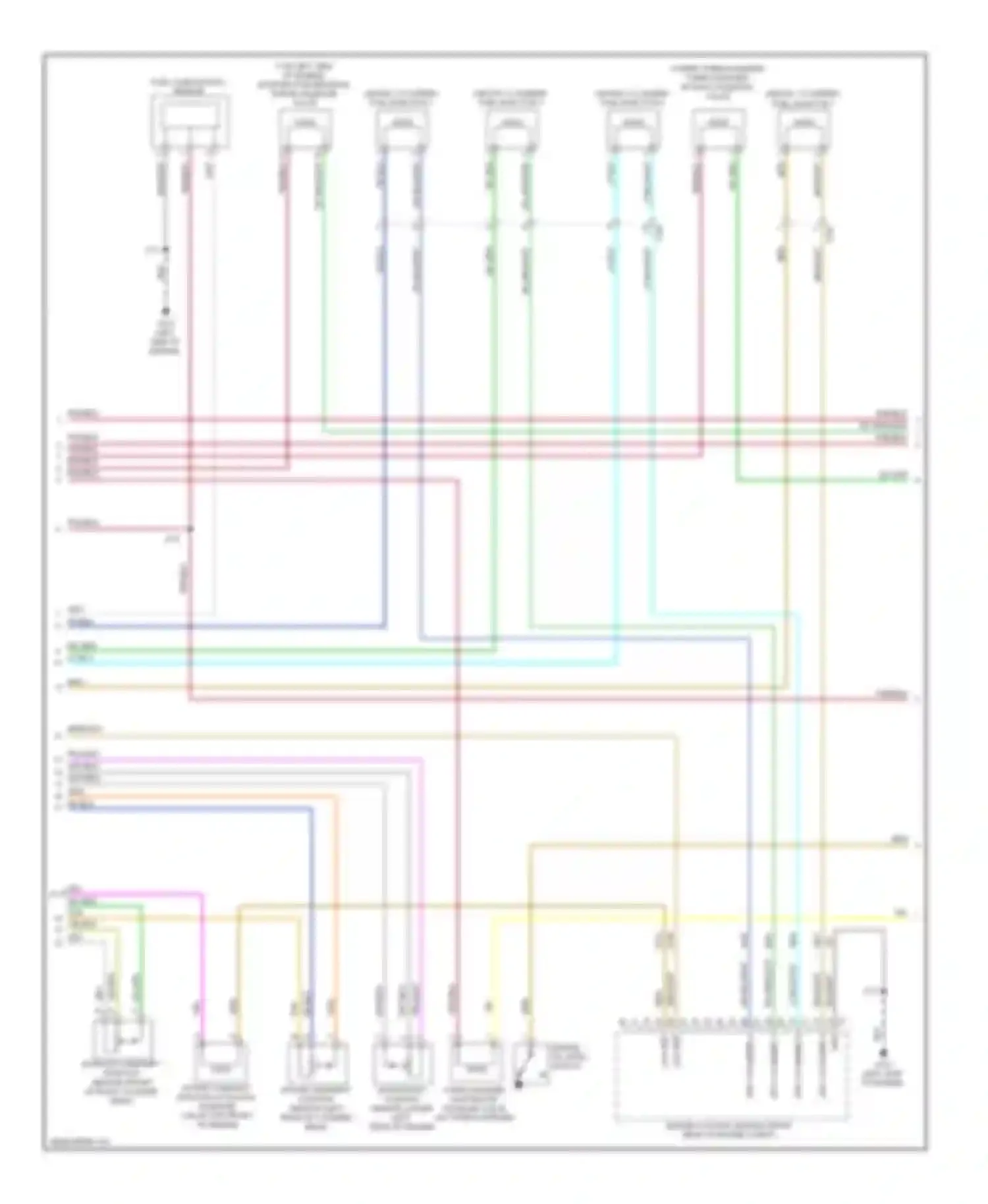 9-5 Saab II (2010-2012): Wiring diagram engine performance 2.0l turbo (4 of 5)