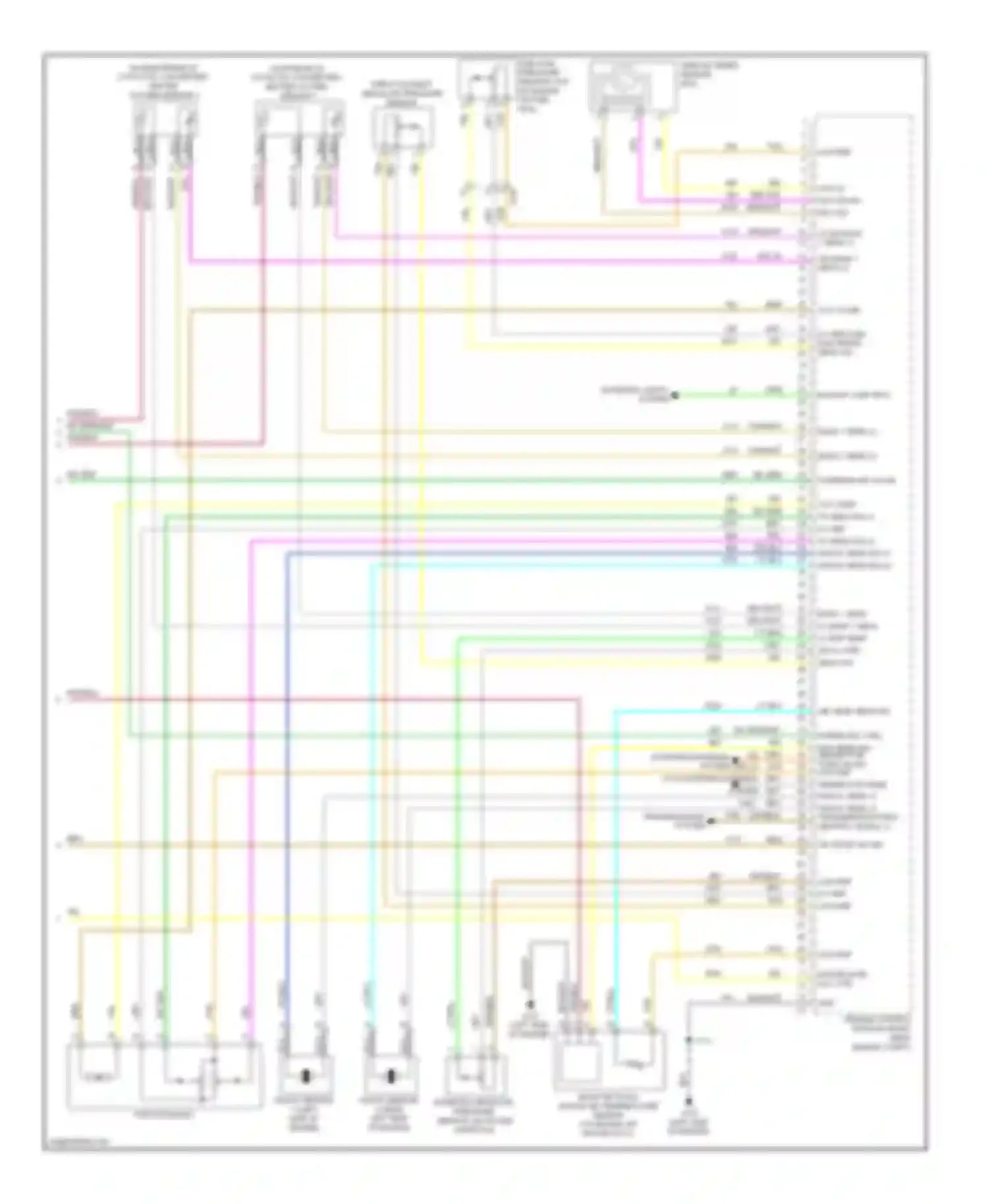 9-5 Saab II (2010-2012): Wiring diagram engine performance 2.0l turbo (5 of 5)