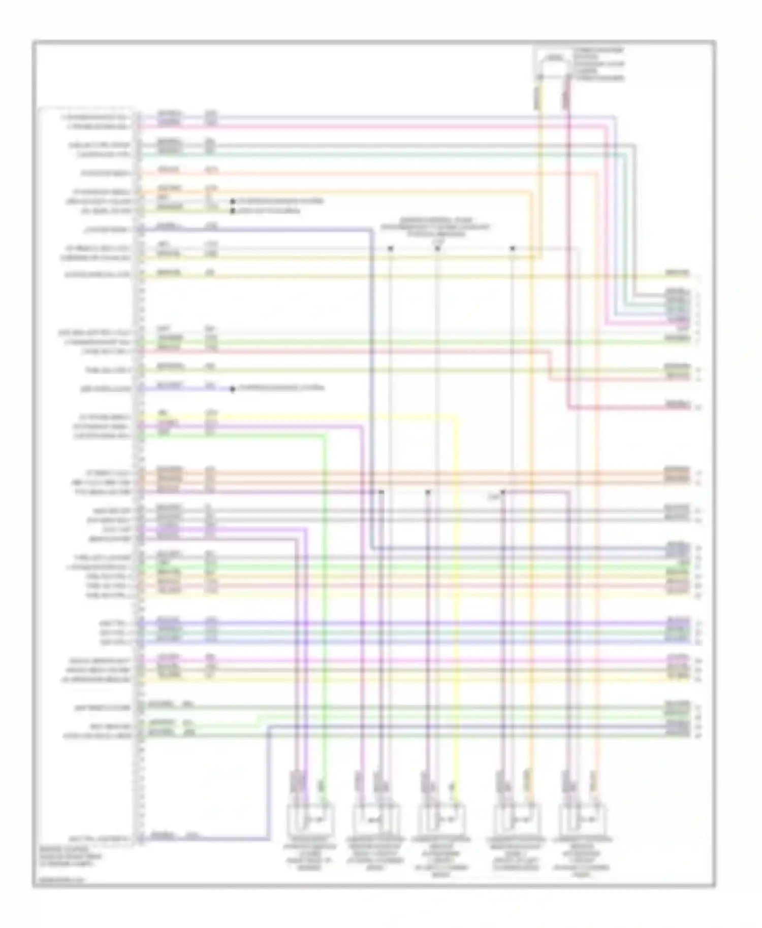 9-5 Saab II (2010-2012): Wiring diagram engine performance 2.8l turbo (1 of 6)