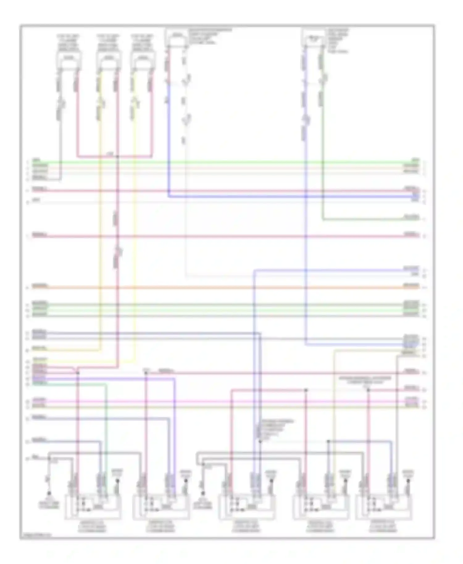 9-5 Saab II (2010-2012): Wiring diagram engine performance 2.8l turbo (3 of 6)