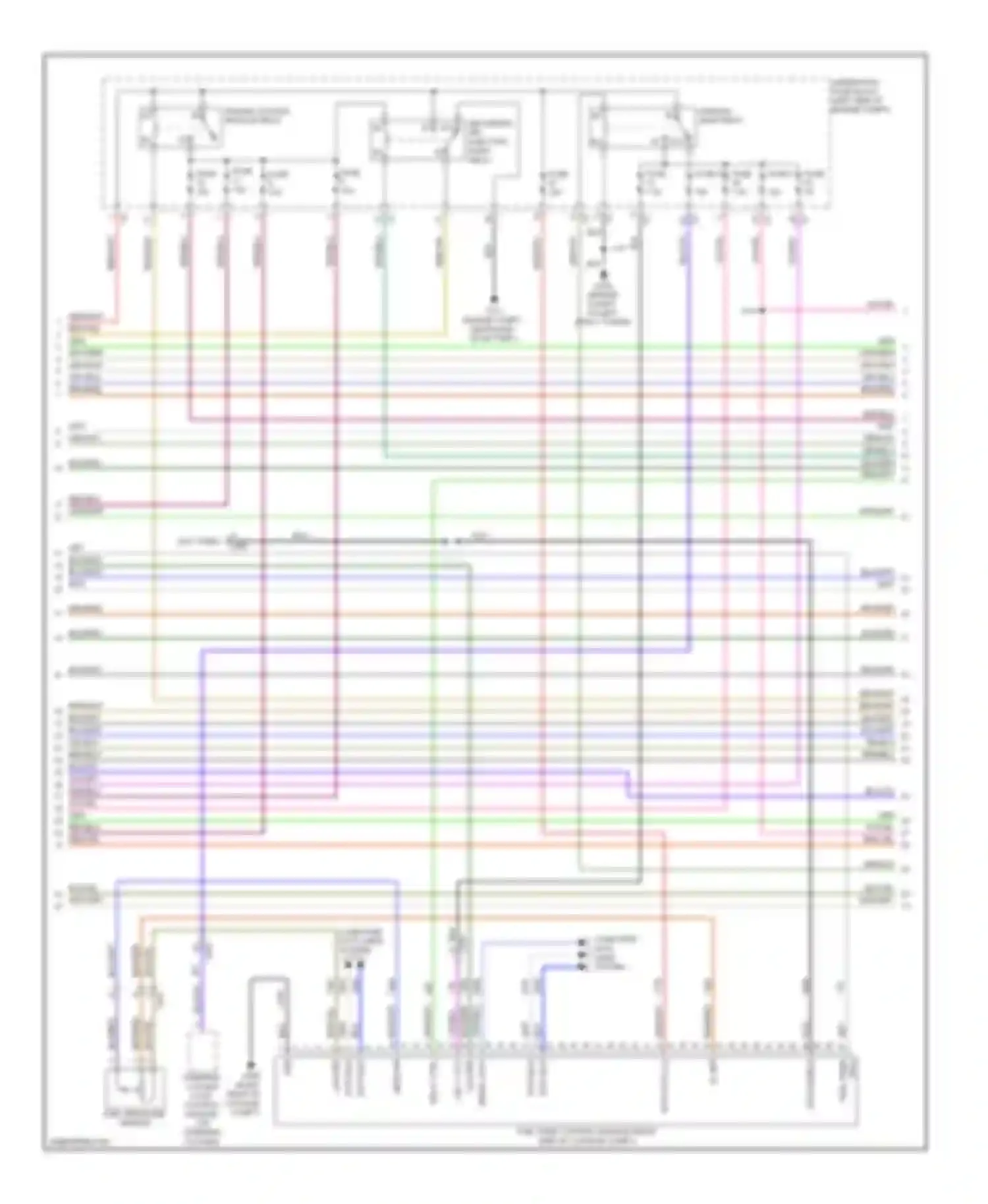 9-5 Saab II (2010-2012): Wiring diagram engine performance 2.8l turbo (5 of 6)