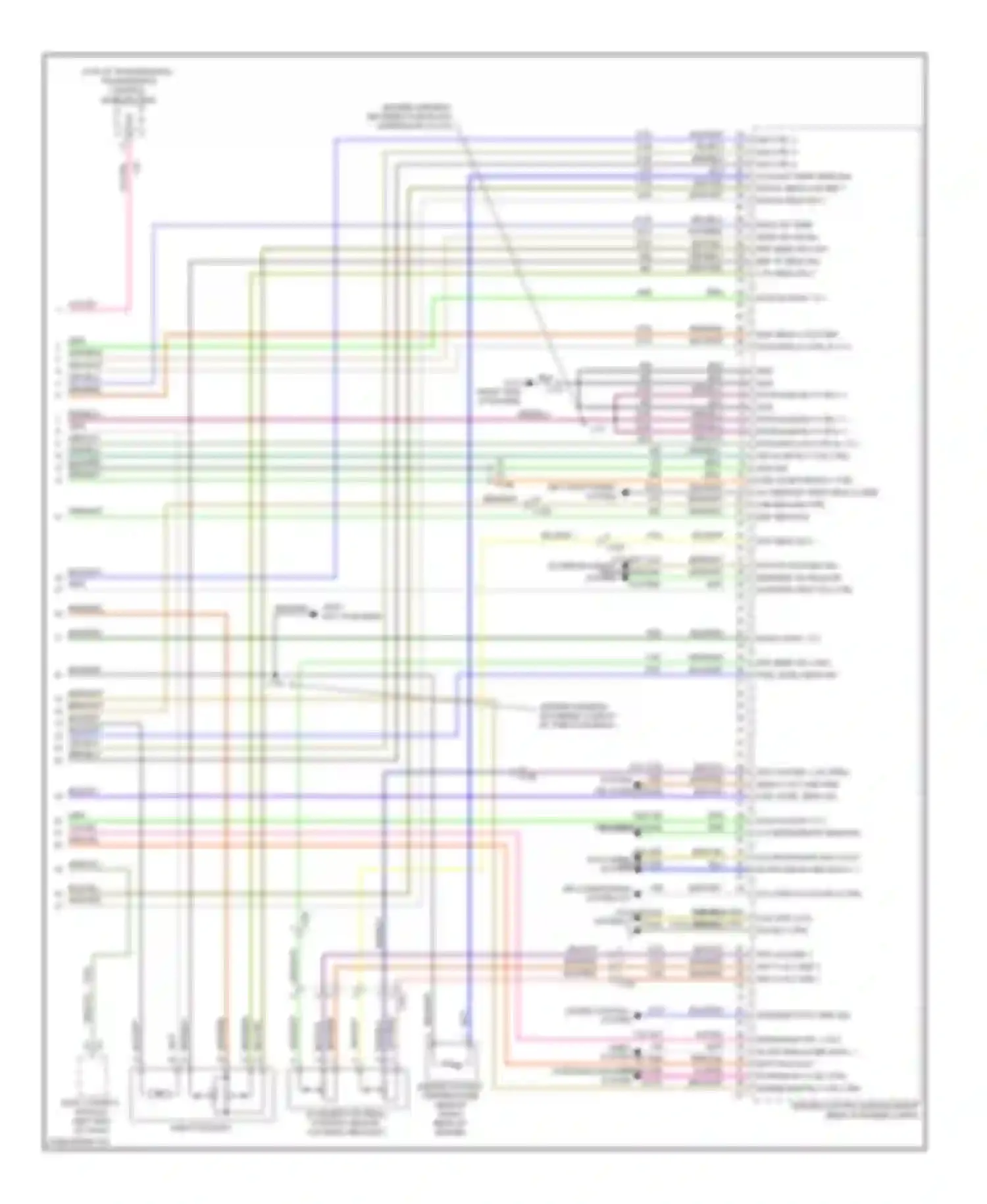 9-5 Saab II (2010-2012): Wiring diagram engine performance 2.8l turbo (6 of 6)