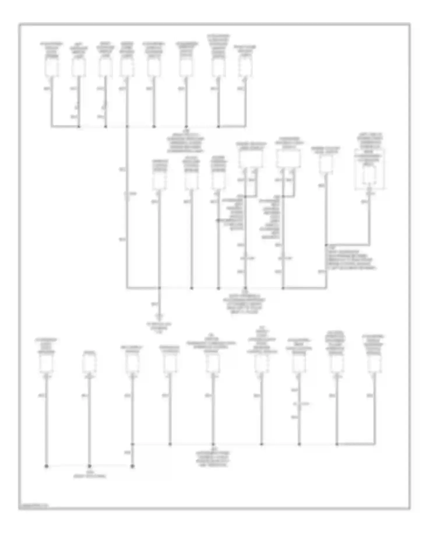 9-5 Saab II (2010-2012): Ground distribution circuit (4 of 8)