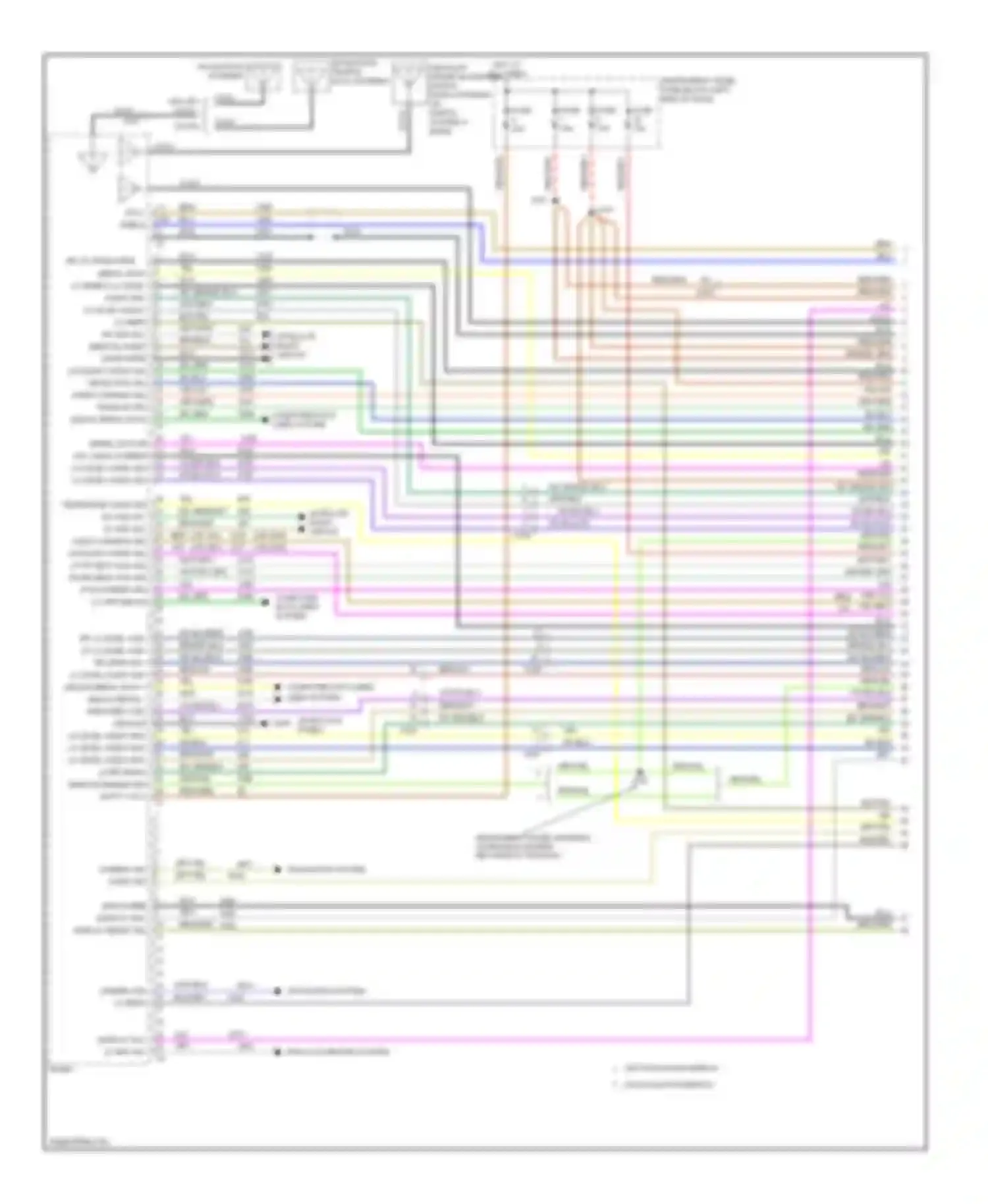 9-5 Saab II (2010-2012): Navigation circuit, with surround amplifier (1 of 6)