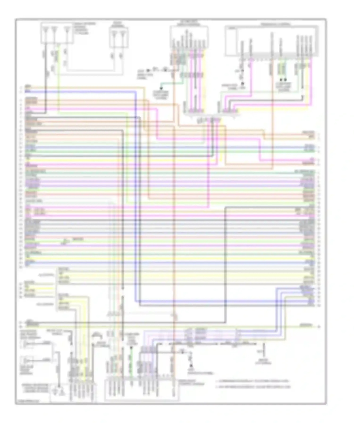 9-5 Saab II (2010-2012): Navigation circuit, with surround amplifier (2 of 6)