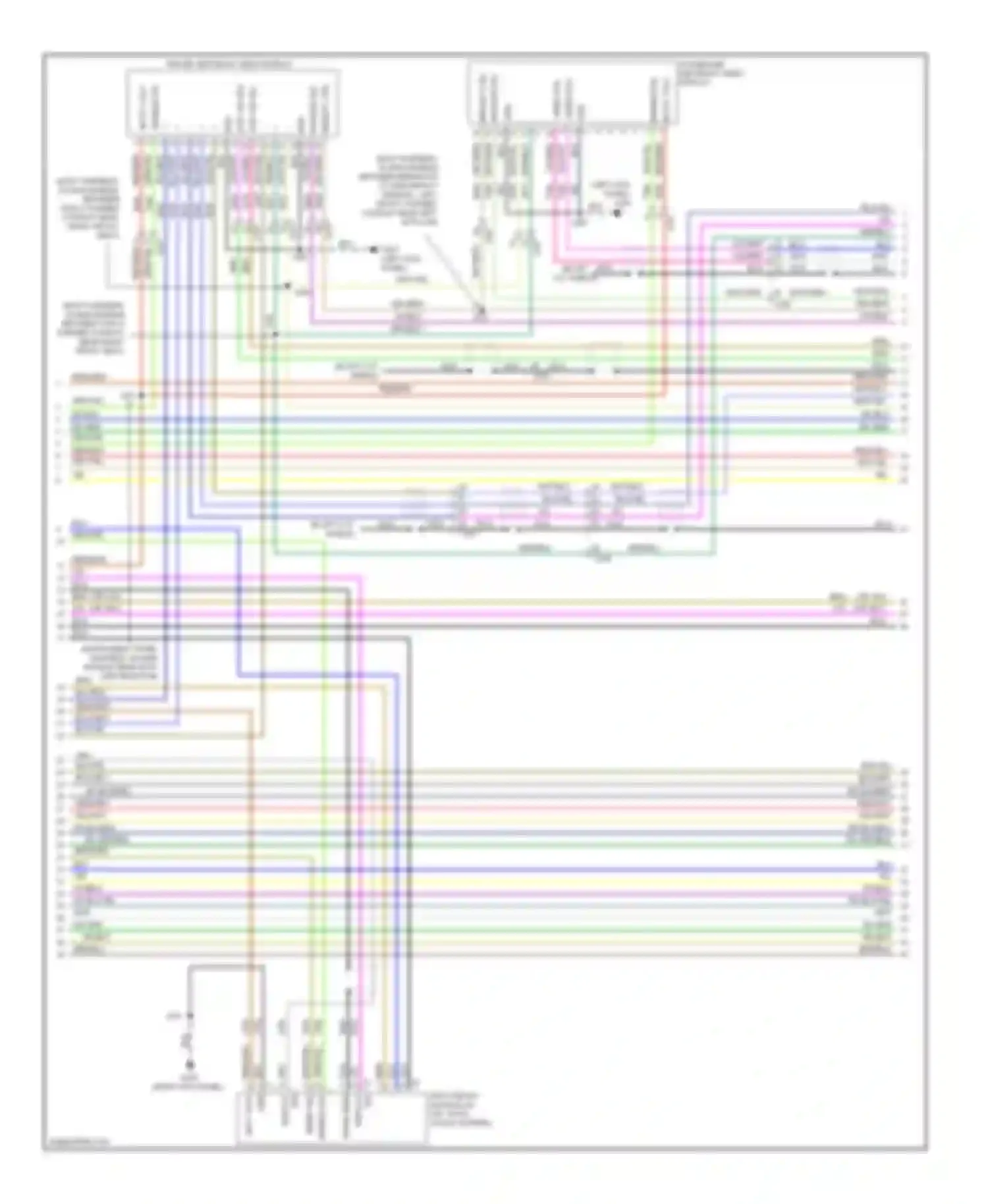 9-5 Saab II (2010-2012): Navigation circuit, with surround amplifier (4 of 6)