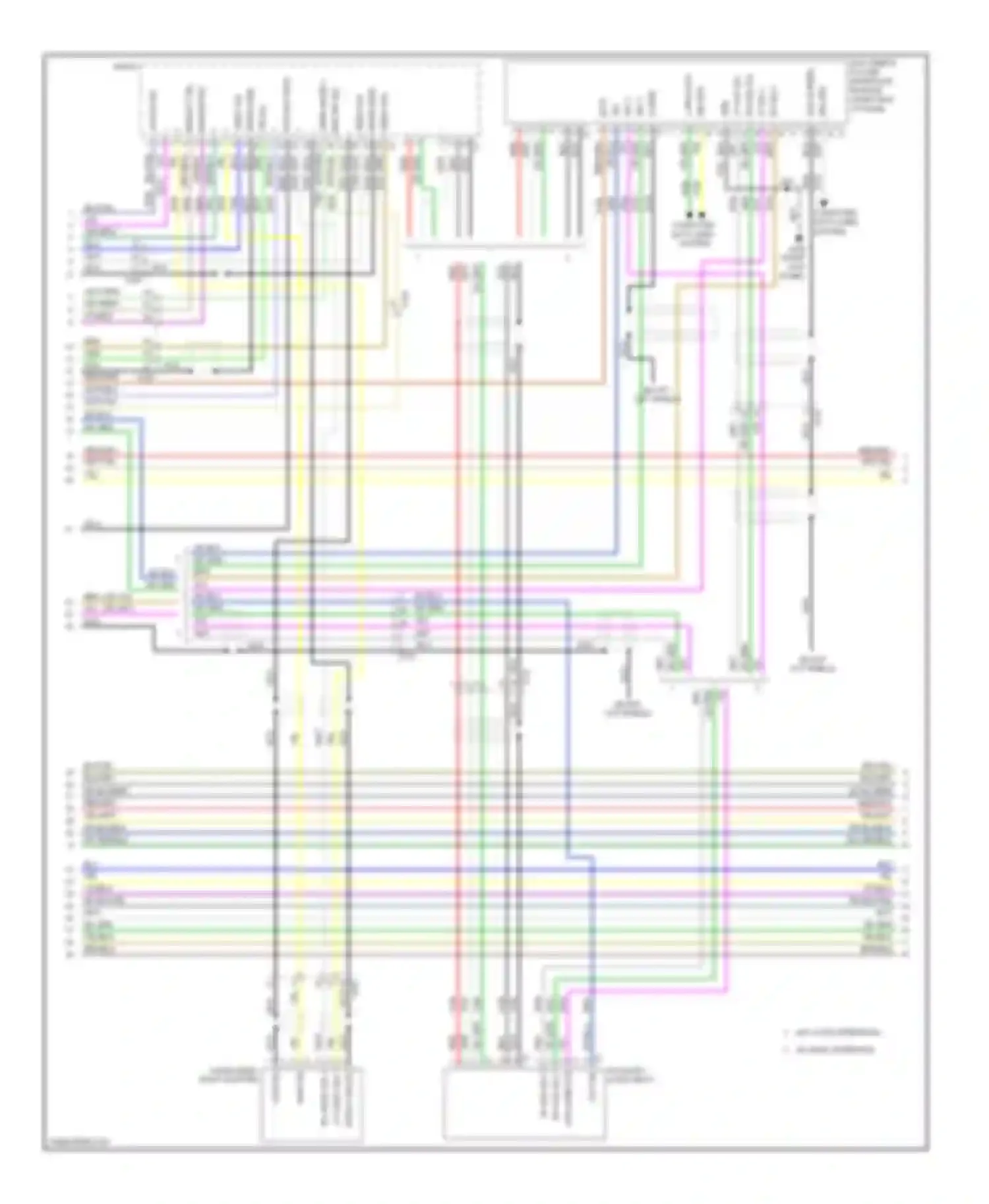 9-5 Saab II (2010-2012): Navigation circuit, with surround amplifier (5 of 6)