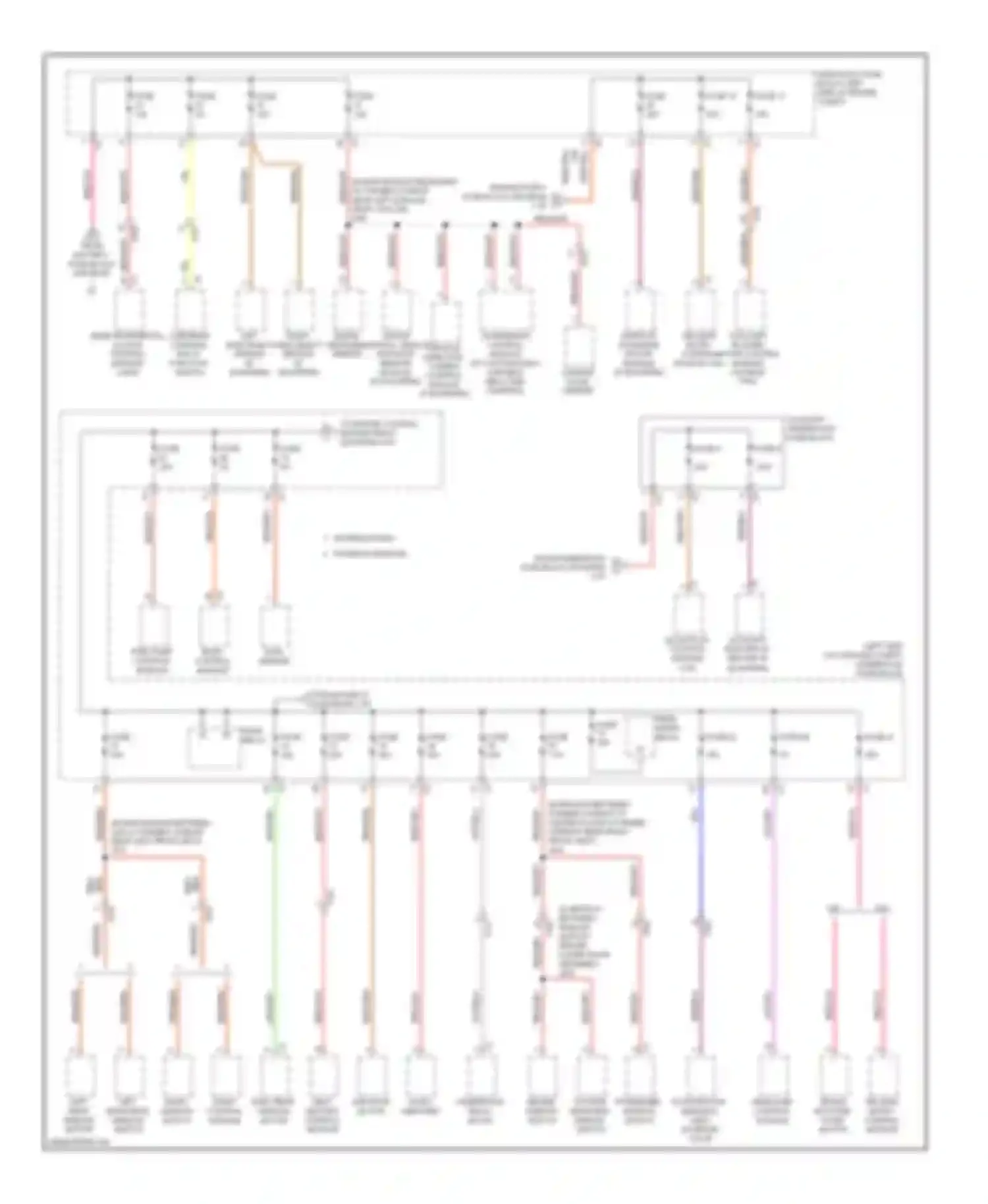9-5 Saab II (2010-2012): Power distribution circuit (5 of 6)