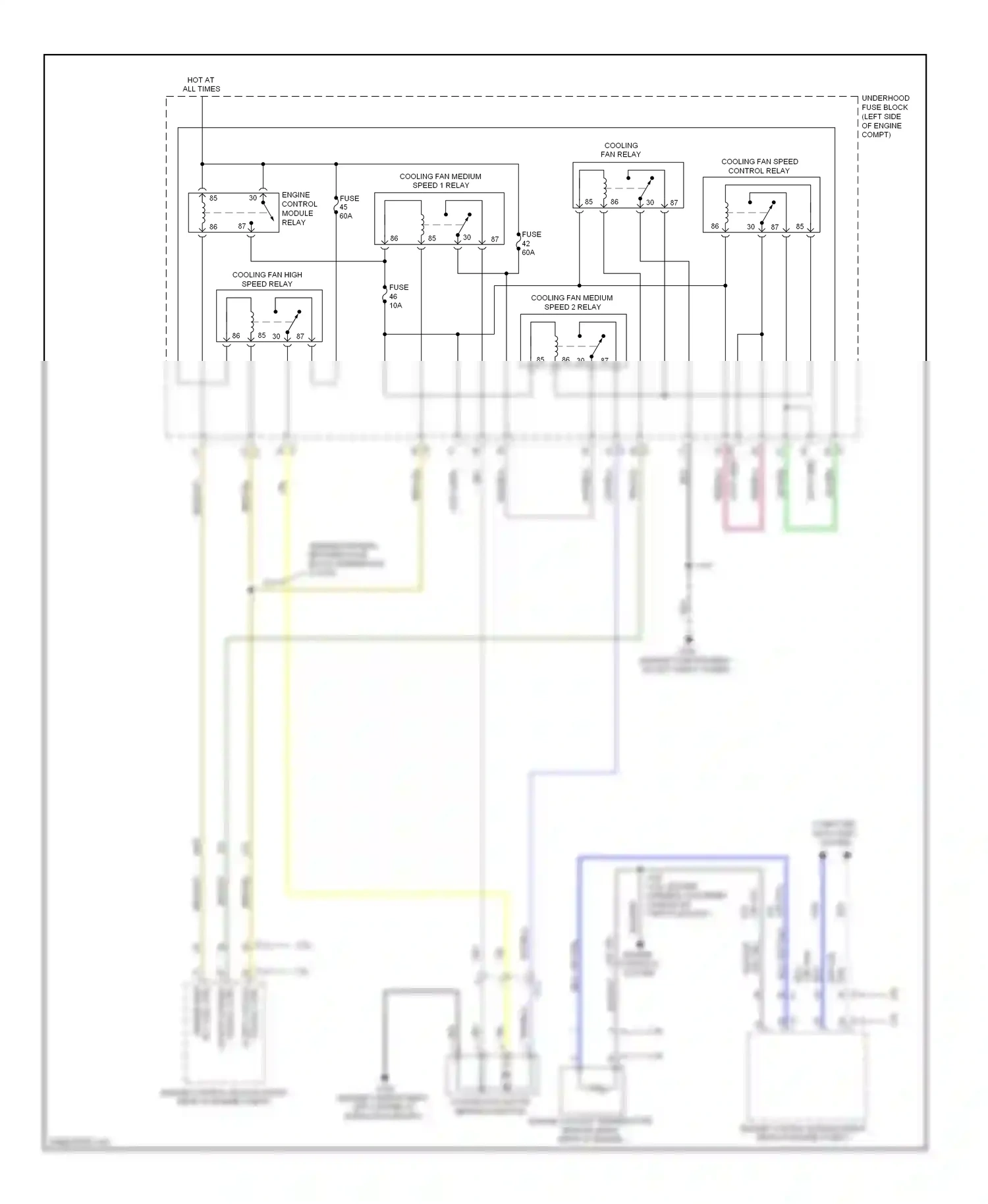 Saab 9-5 II (2010-2012) 2.0l wiring diagram  (6 of 10)