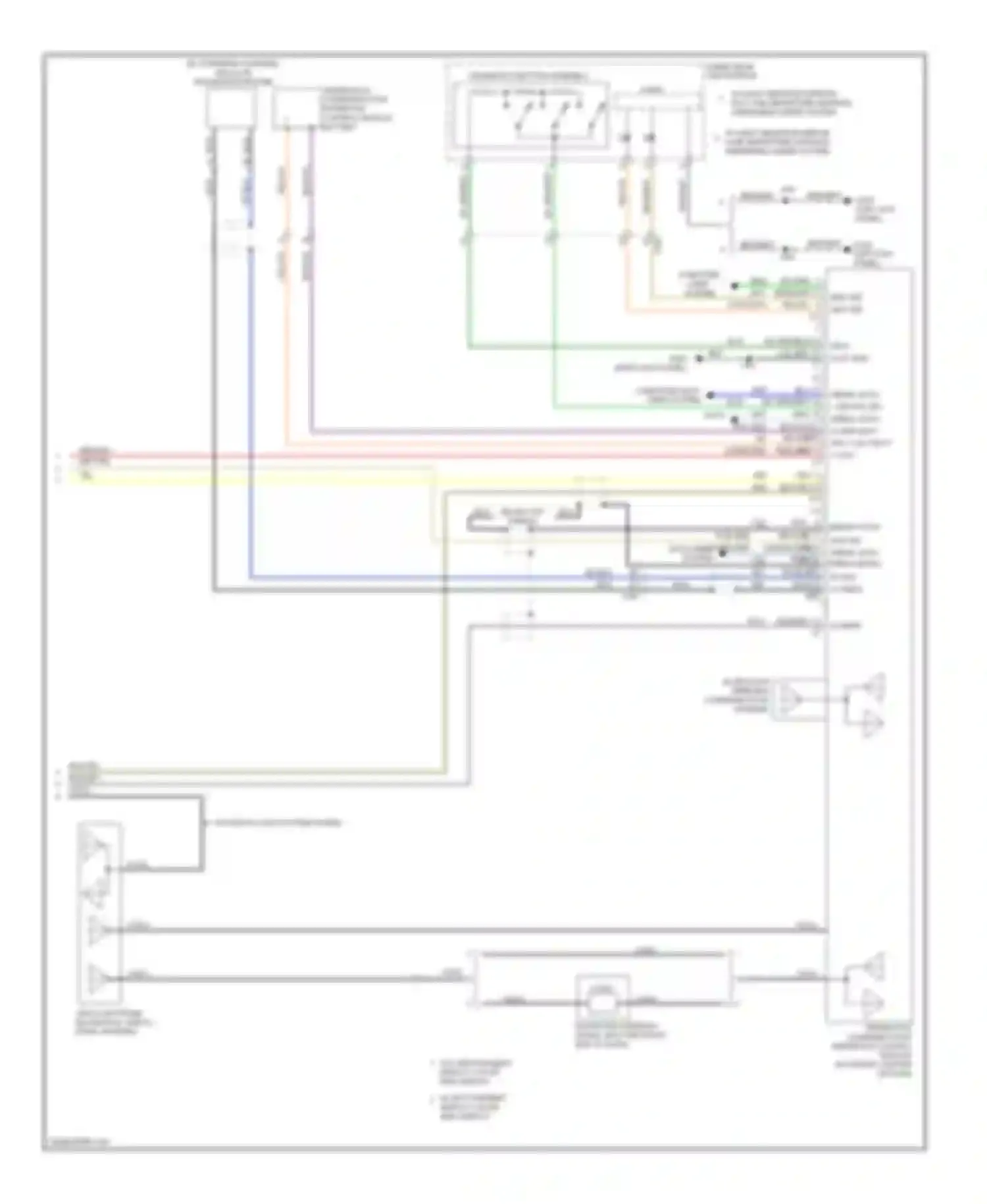 Wiring diagram blk/wht for Saab 9-5 II (2010-2012) (32 of 49)