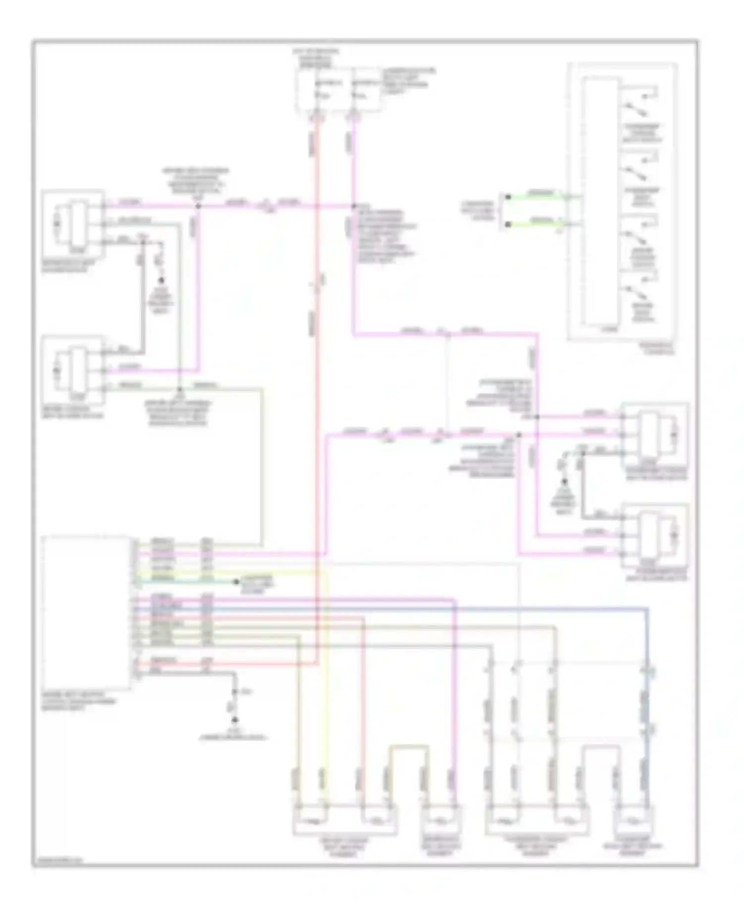 Wiring diagram dk blu/blk for Saab 9-5 II (2010-2012) (13 of 20)