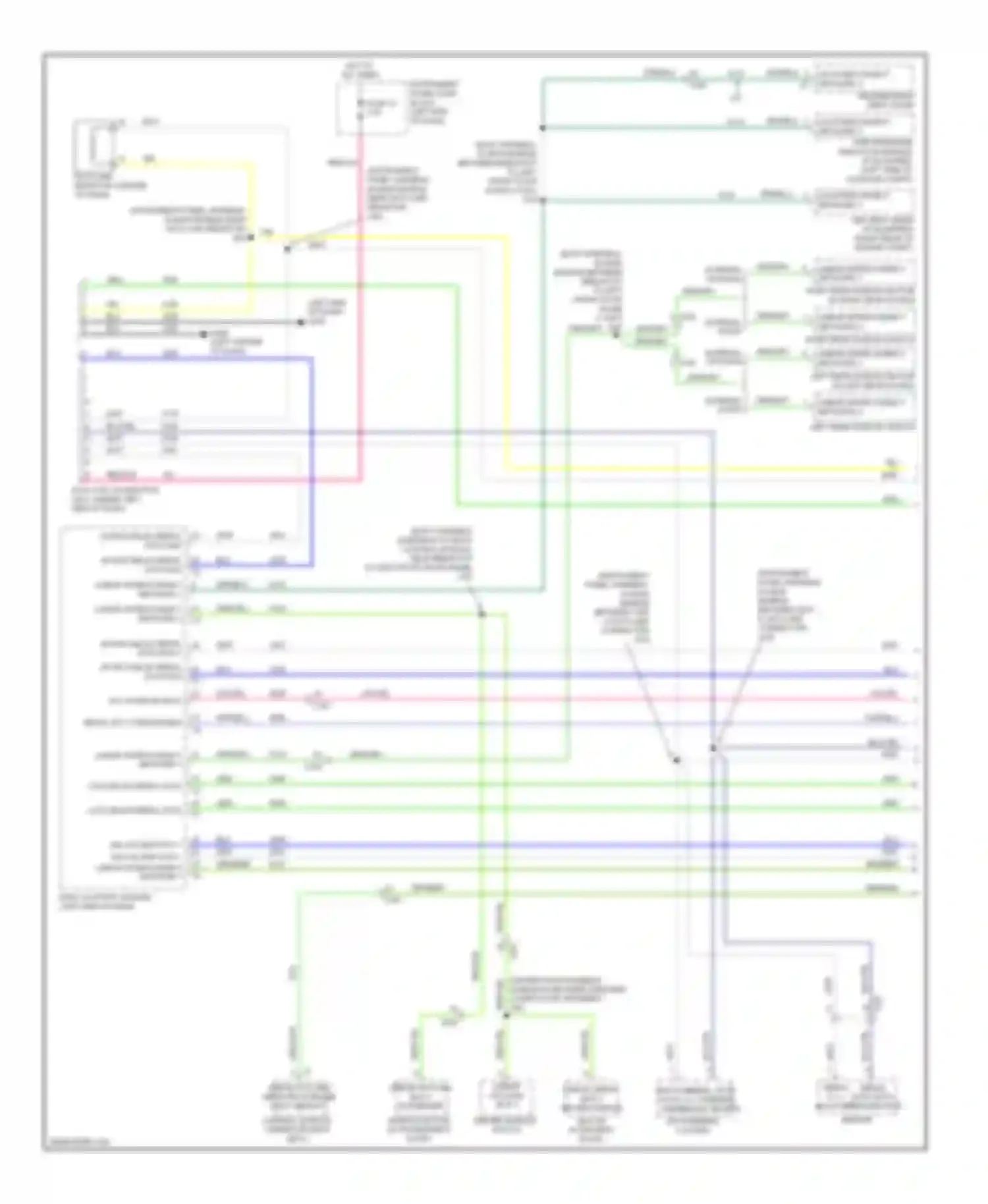 Wiring diagram hi spd gmlan serial data bus- hi spd gmlan serial data bus+ for Saab 9-5 II (2010-2012) (1 of 1)