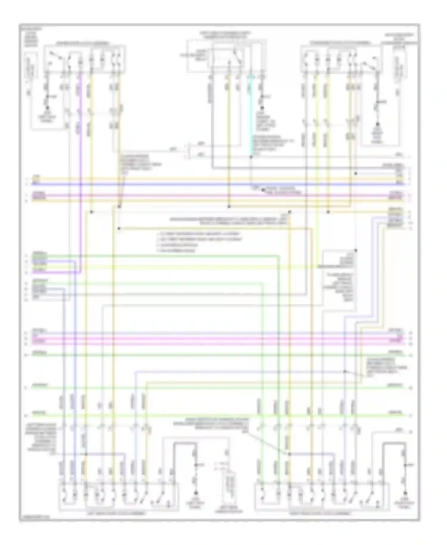 Wiring diagram lf dr ajar sw sig for Saab 9-5 II (2010-2012) (2 of 4)