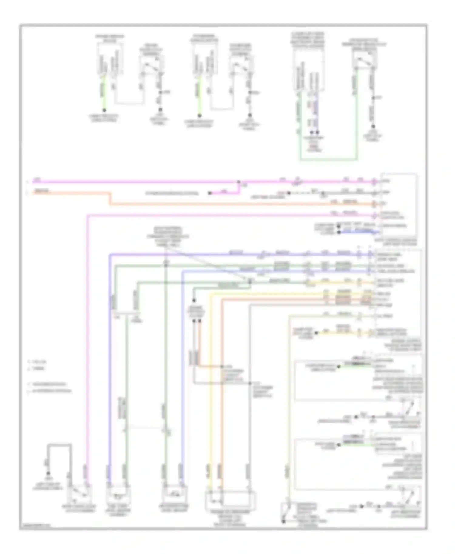 Wiring diagram network bus 3 for Saab 9-5 II (2010-2012) (3 of 6)