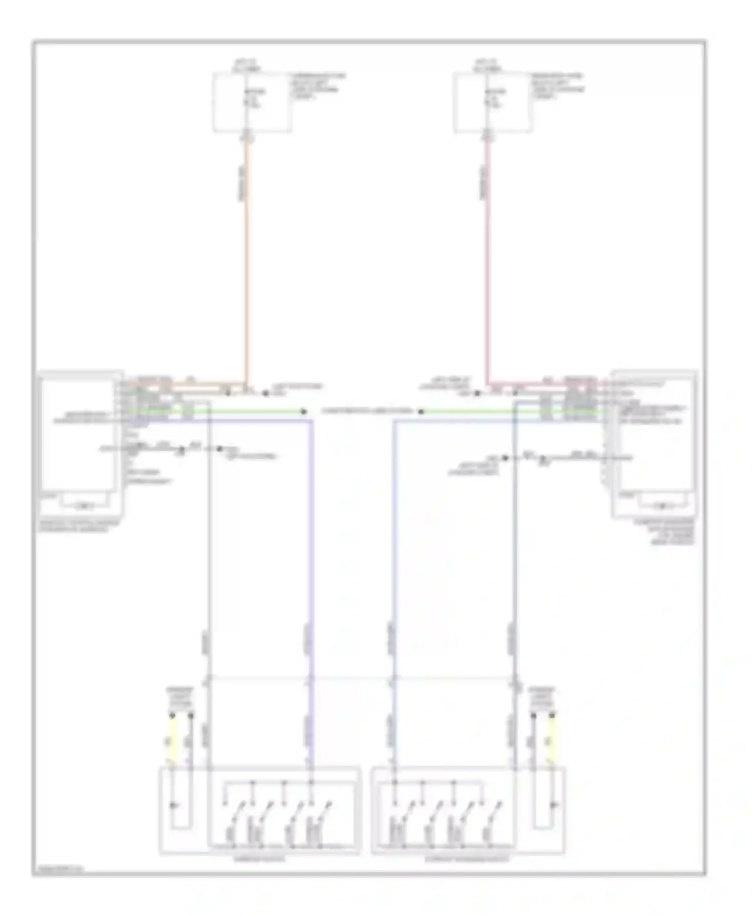 Wiring diagram red/dk grn for Saab 9-5 II (2010-2012) (5 of 10)