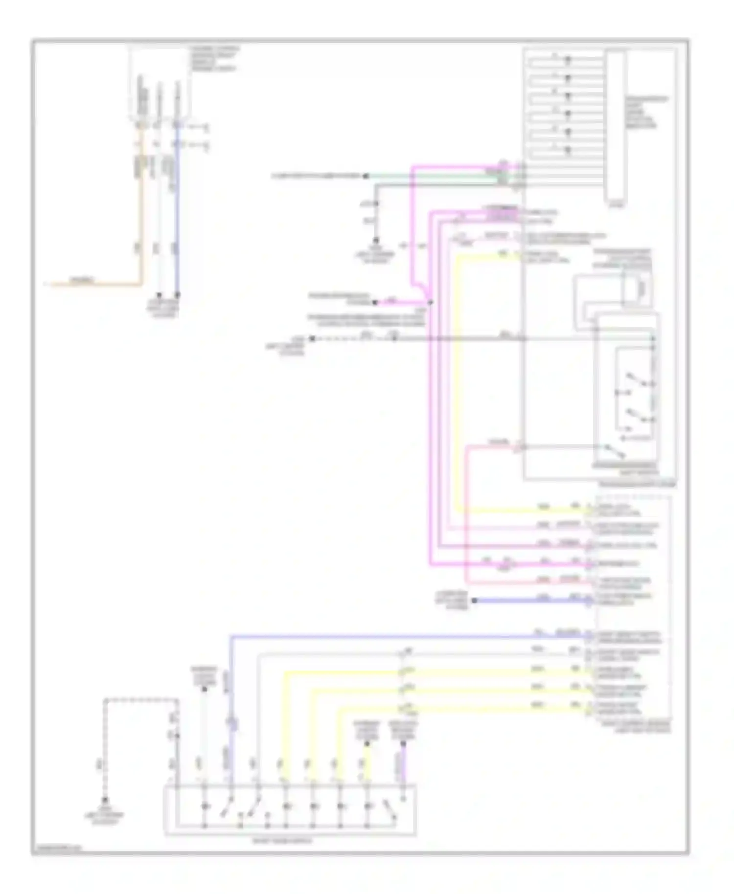 Wiring diagram wht for Saab 9-5 II (2010-2012) (72 of 83)
