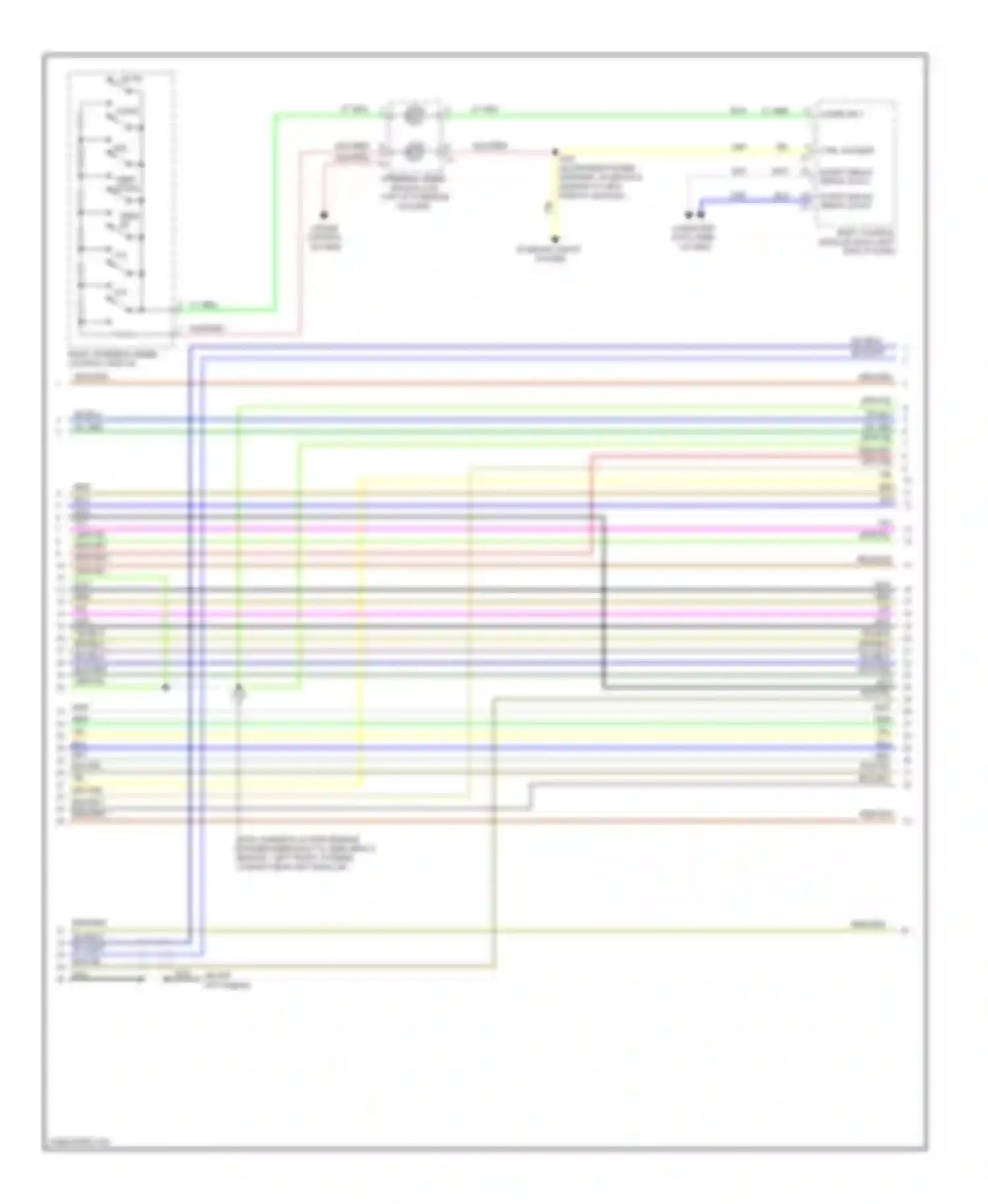 Wiring diagram yel/blk for Saab 9-5 II (2010-2012) (11 of 23)
