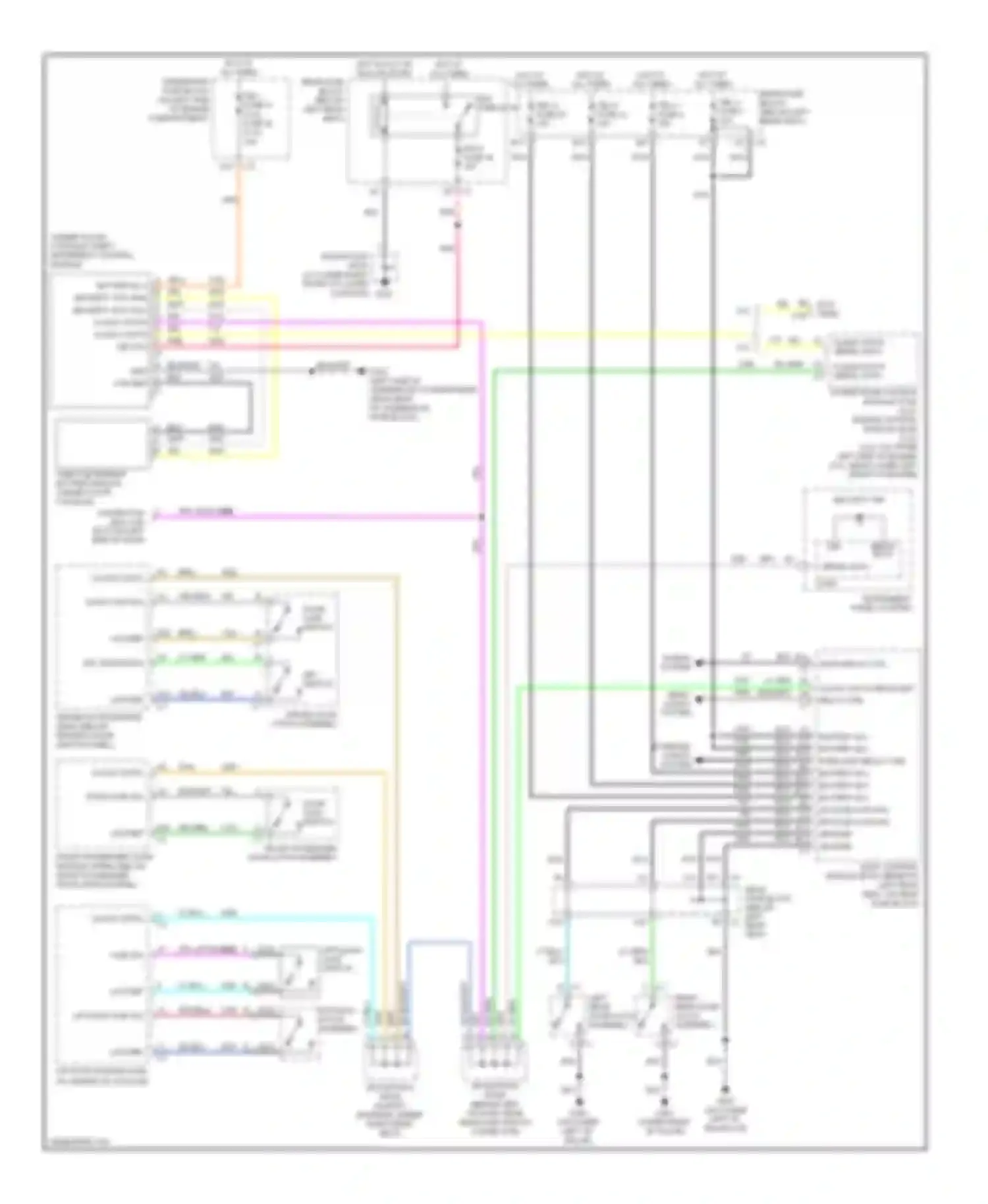 9-7X Saab I (2005-2009): Anti-theft circuit