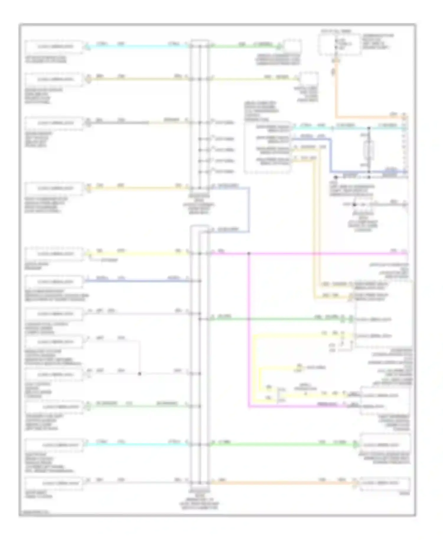 9-7X Saab I (2005-2009): Computer data lines circuit