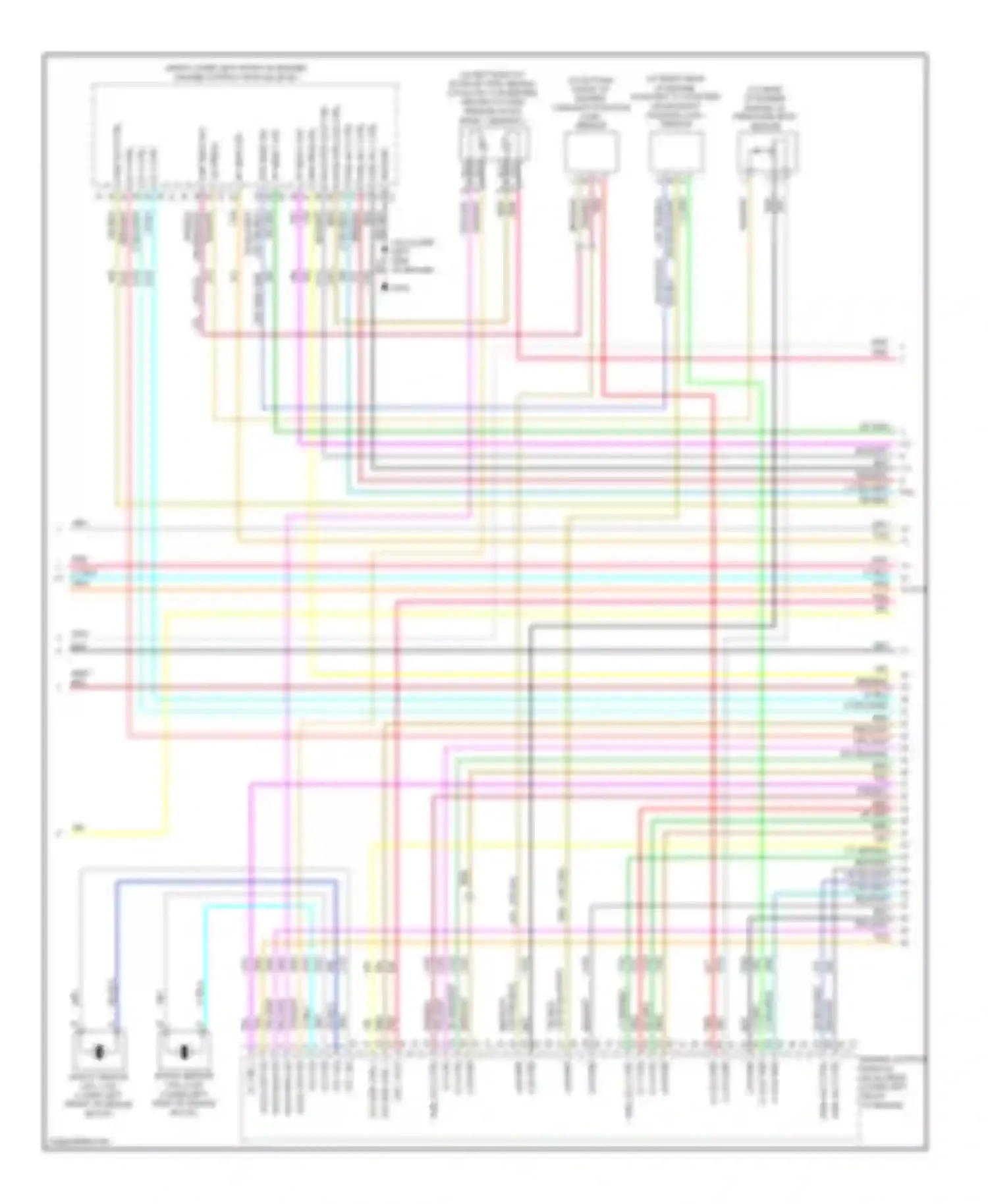 9-7X Saab I (2005-2009): Wiring diagram engine performance 5.3l (2 of 5)