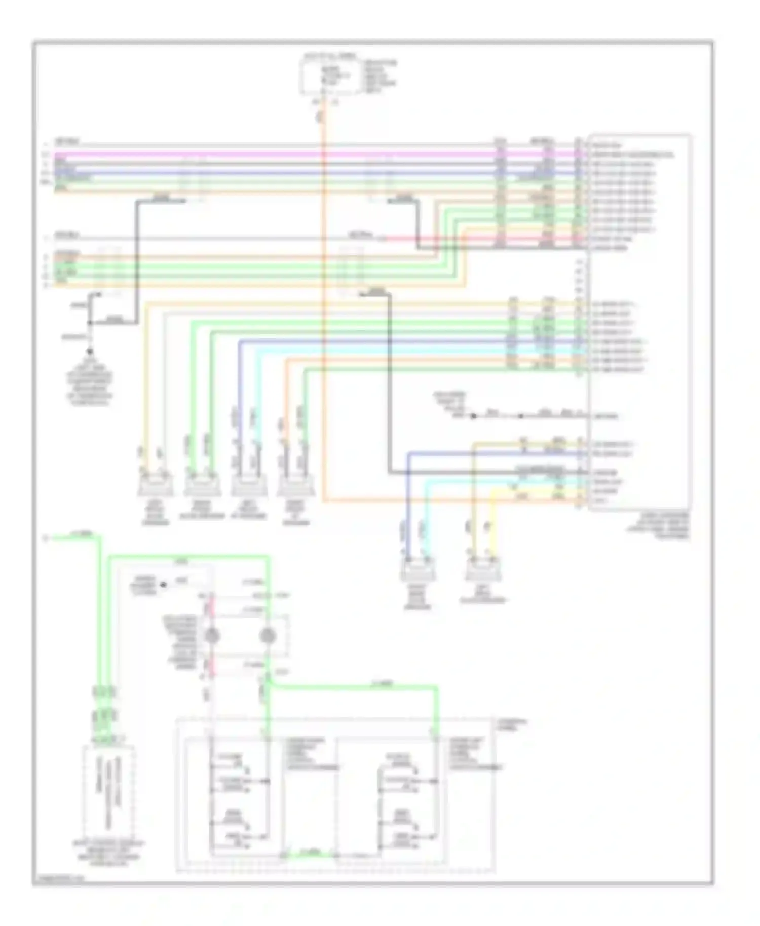 9-7X Saab I (2005-2009): Premium radio circuit (2 of 2)