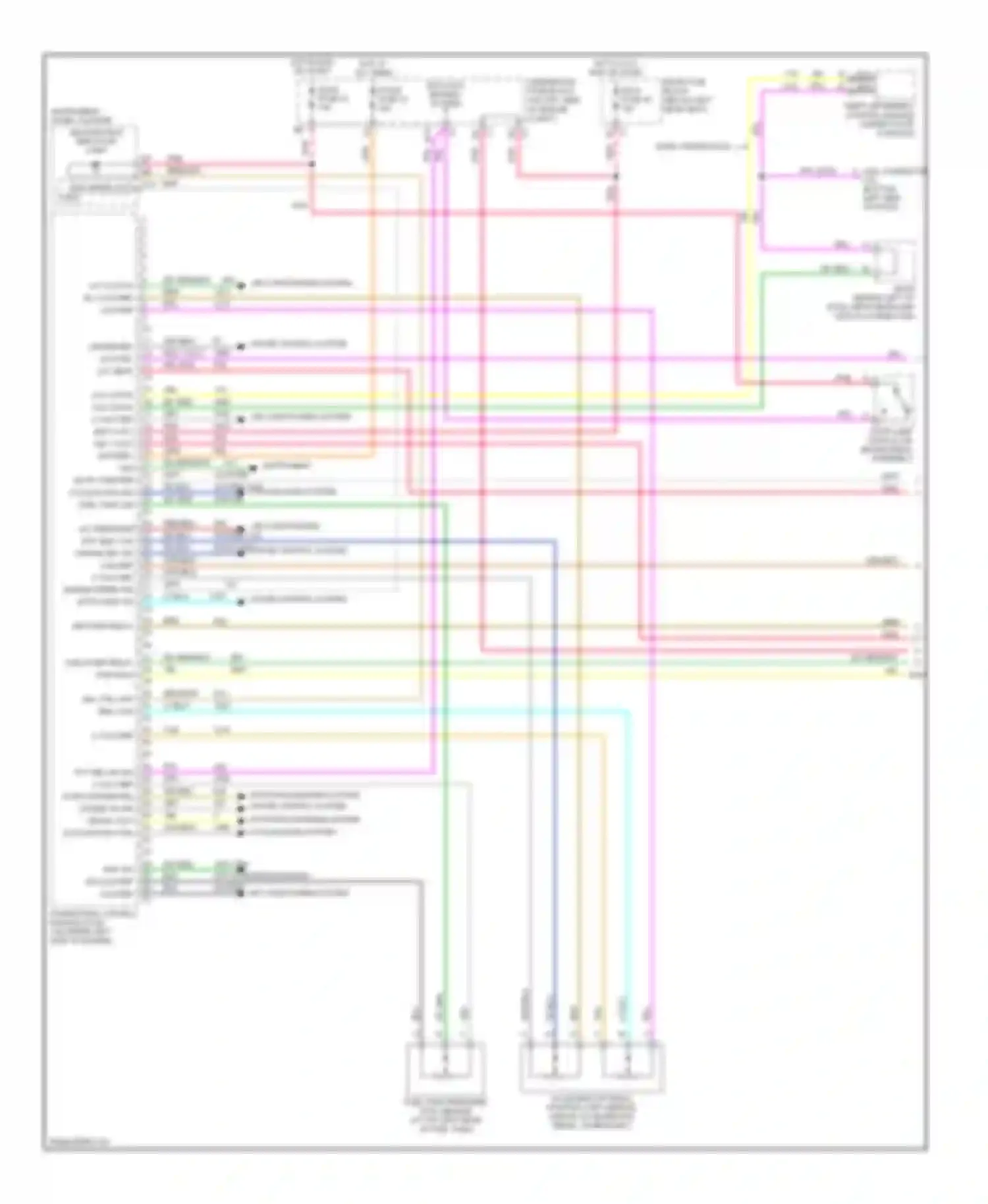Wiring diagram a/c clutch rly low ref low ref for Saab 9-7X I (2005-2009) (1 of 1)