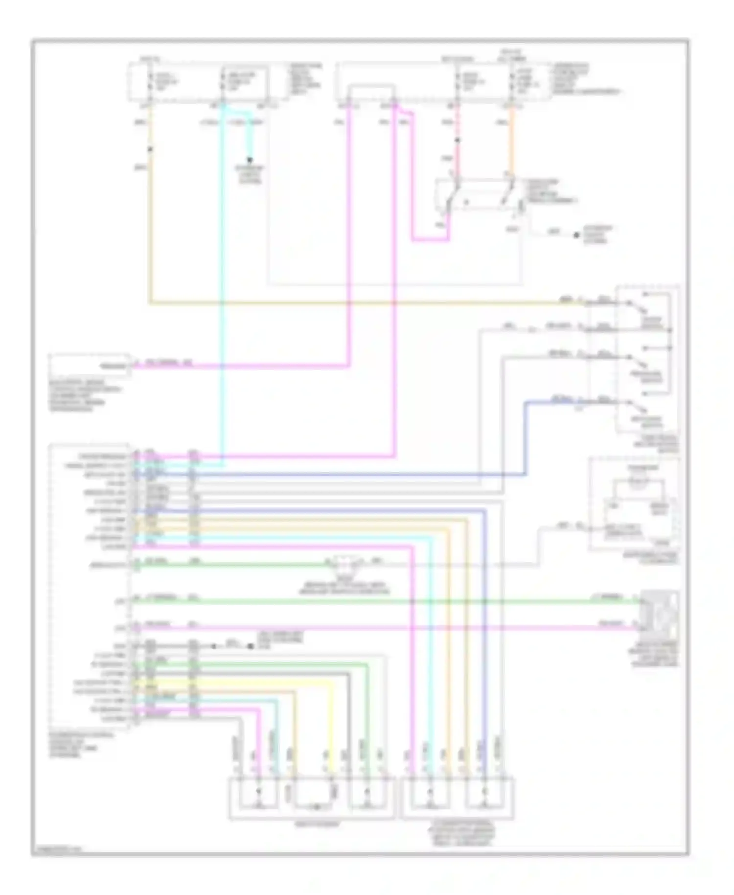 Wiring diagram brn for Saab 9-7X I (2005-2009) (1 of 45)