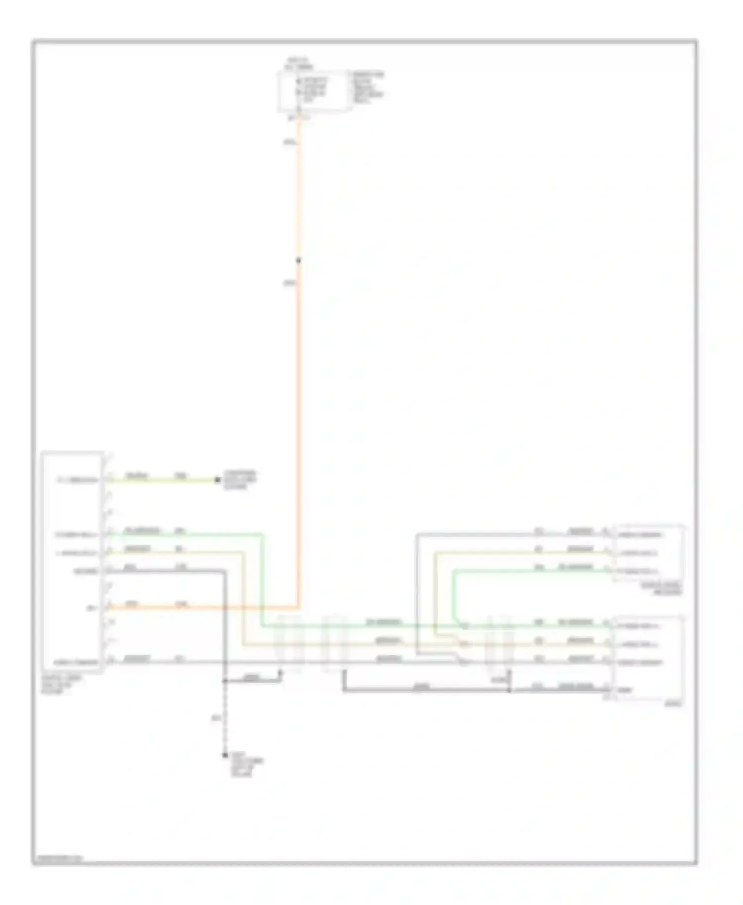 Wiring diagram cl 2 ser data for Saab 9-7X I (2005-2009) (1 of 1)