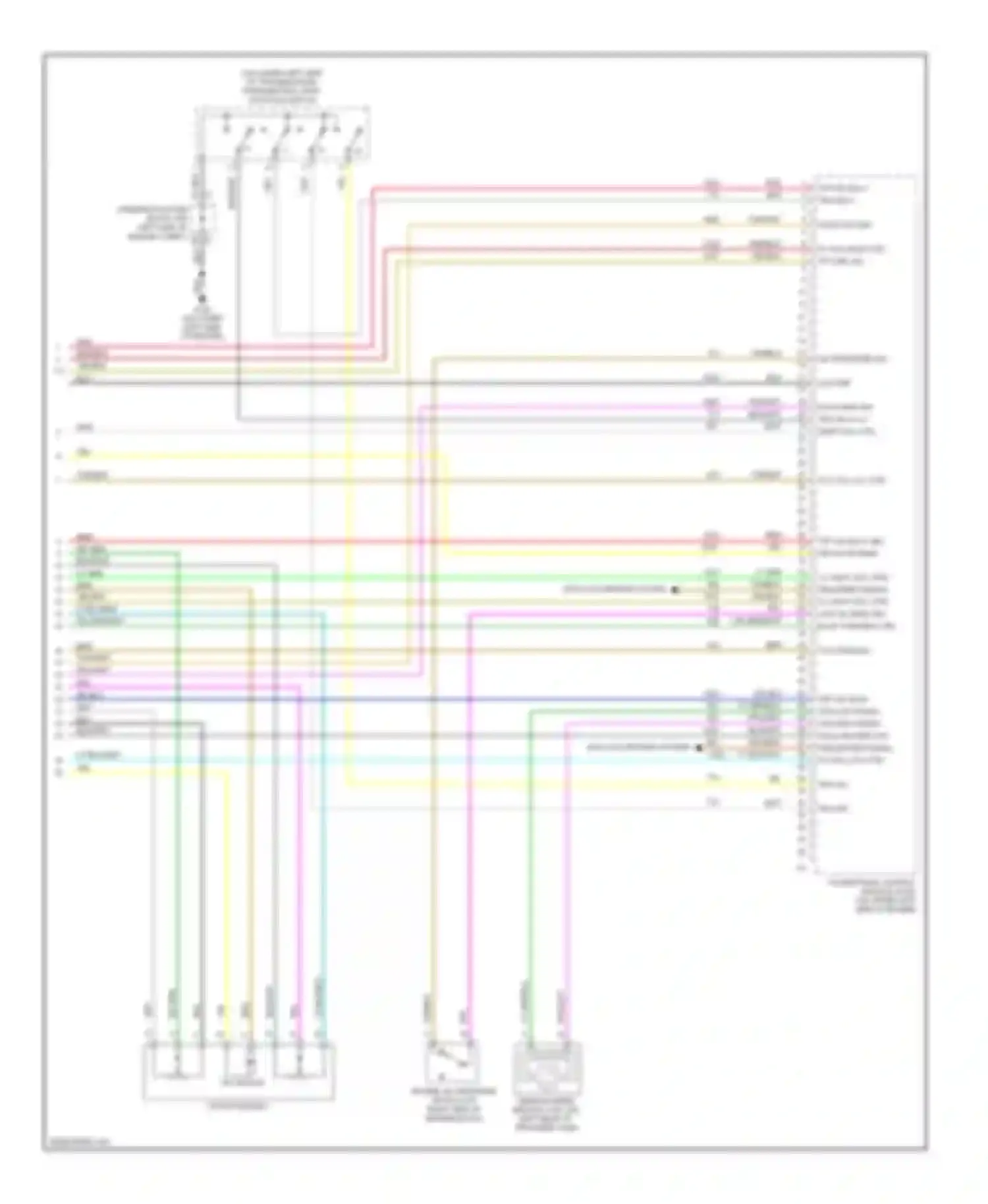 Wiring diagram red/blk for Saab 9-7X I (2005-2009) (5 of 12)