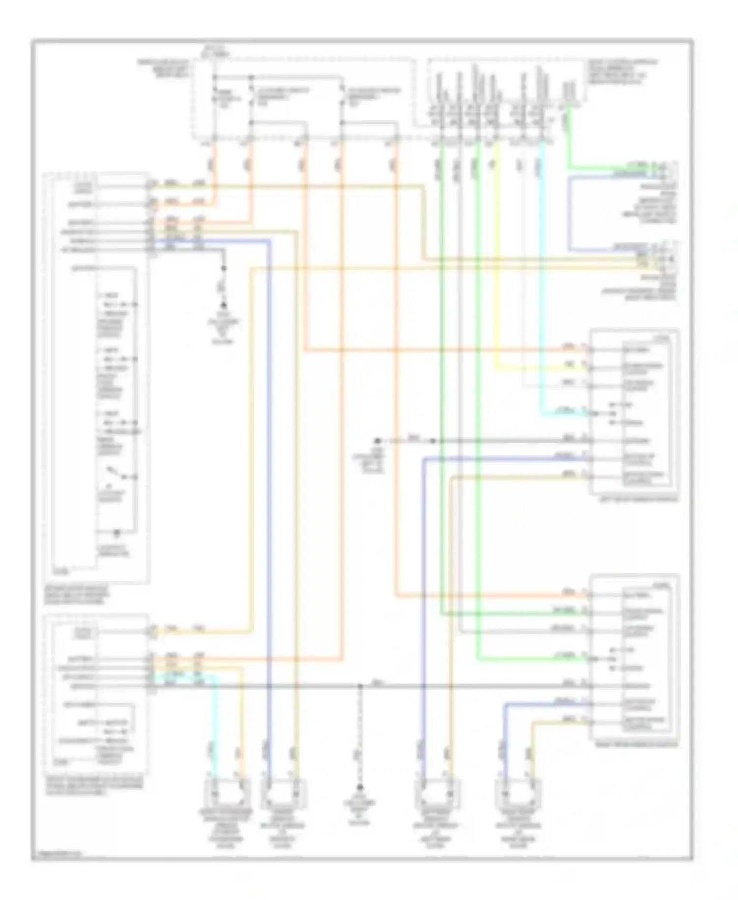 Wiring diagram tan for Saab 9-7X I (2005-2009) (36 of 43)