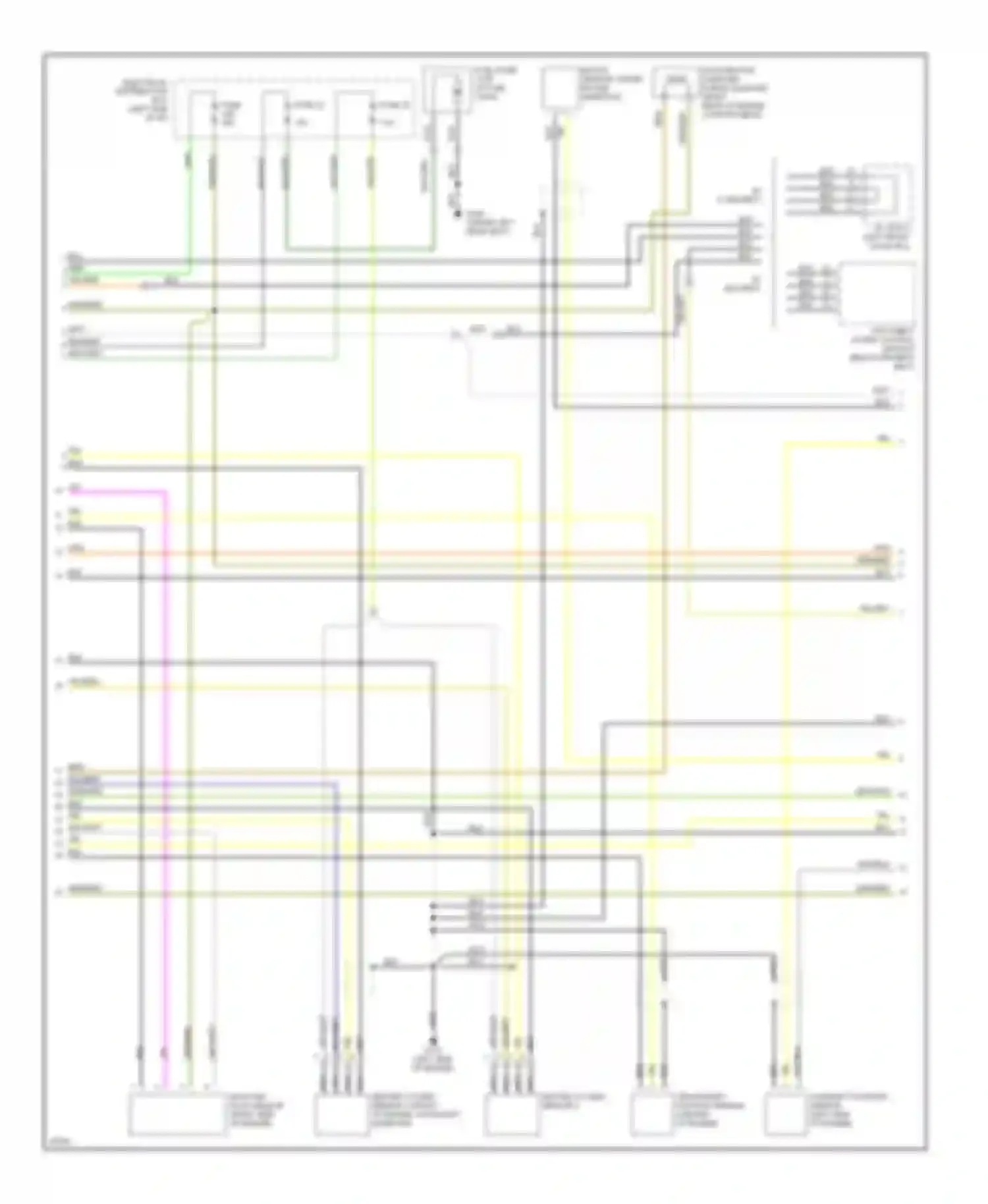 900 Saab II (1993-1998): Wiring diagram engine performance 2.3ls (2 of 3)