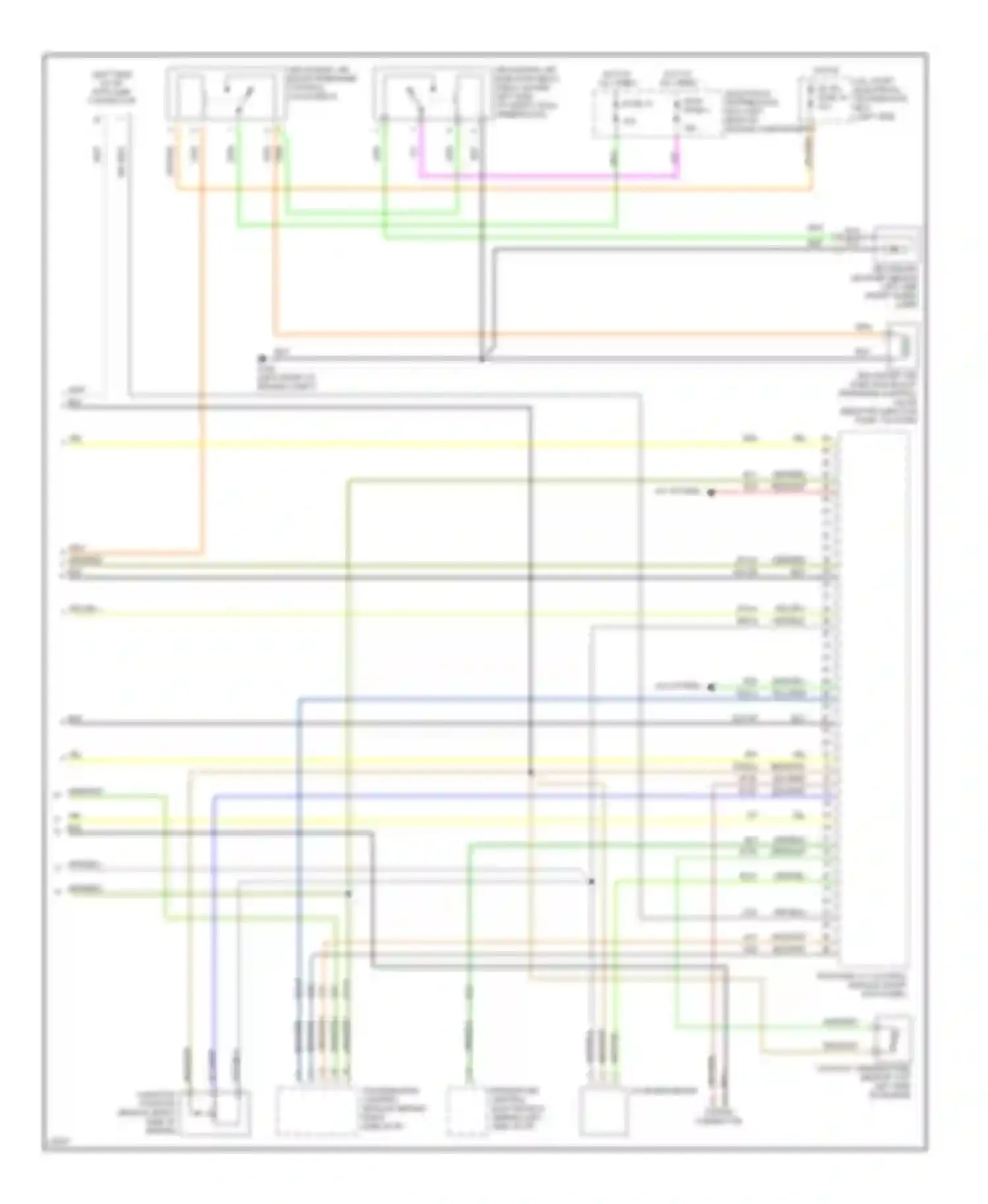 900 Saab II (1993-1998): Wiring diagram engine performance 2.3ls (3 of 3)