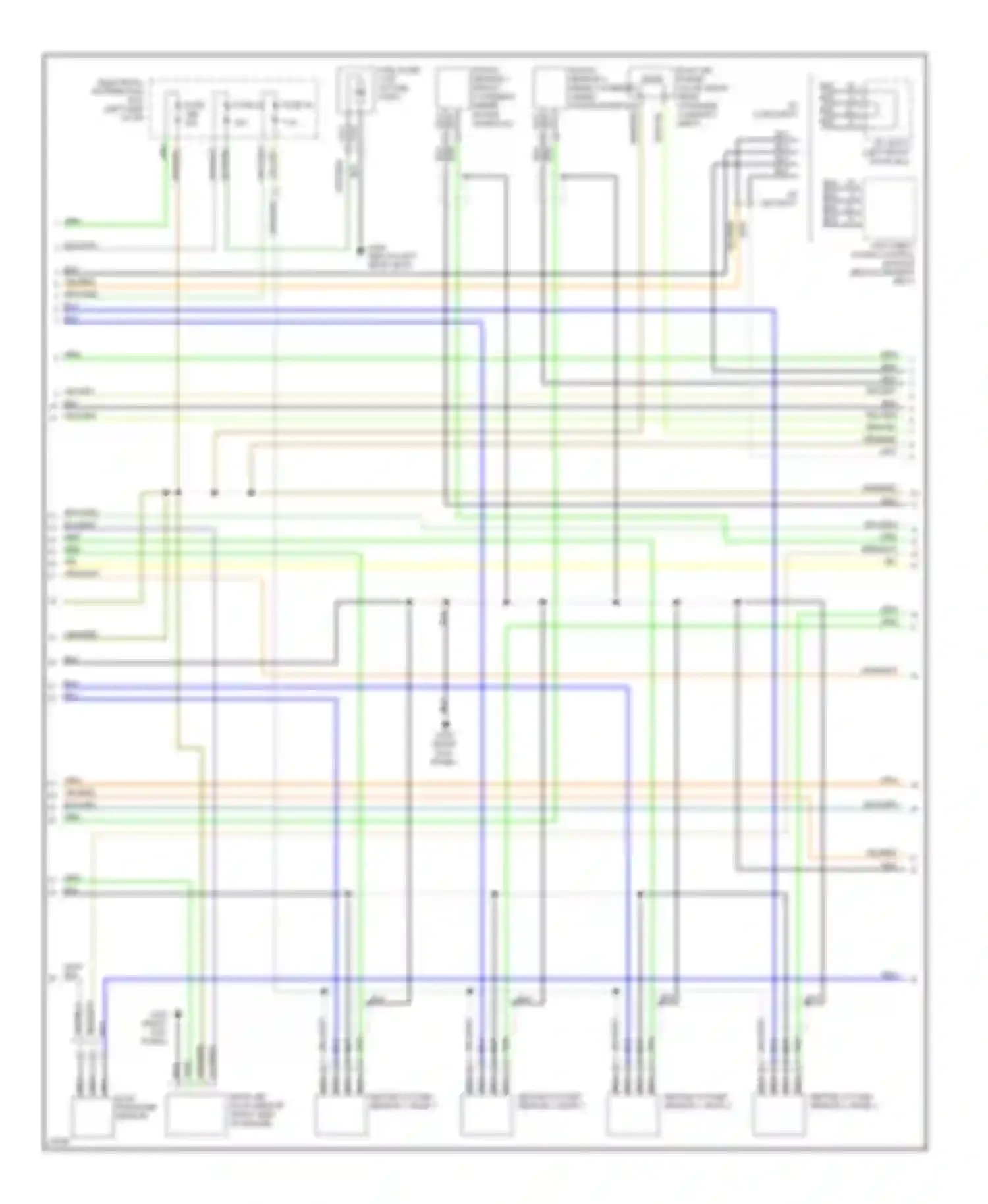 900 Saab II (1993-1998): Wiring diagram engine performance 2.5ls (2 of 3)