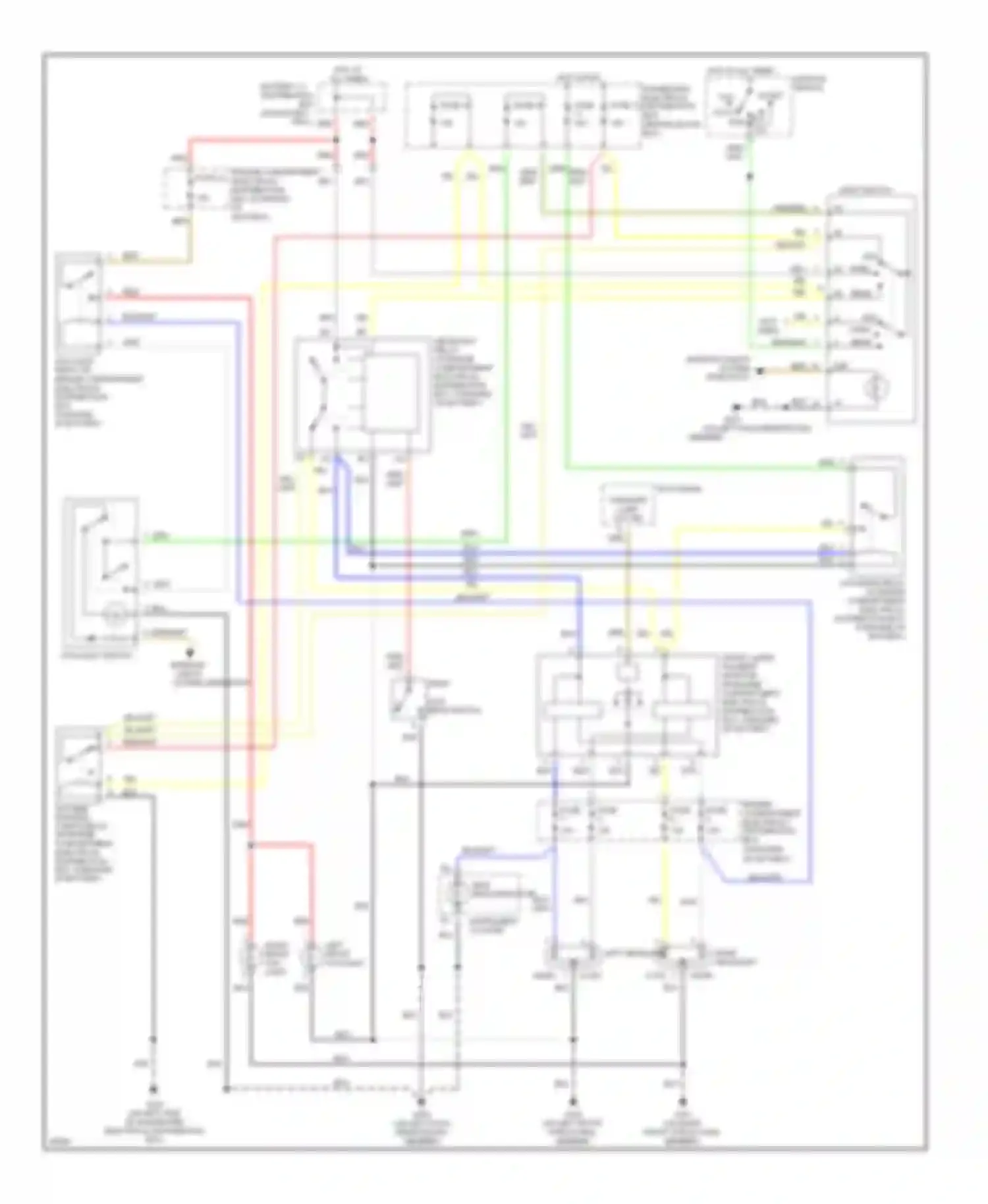 Wiring diagram fuse 11 fuse 31 for Saab 9000 I facelift (1991-1998) (1 of 1)