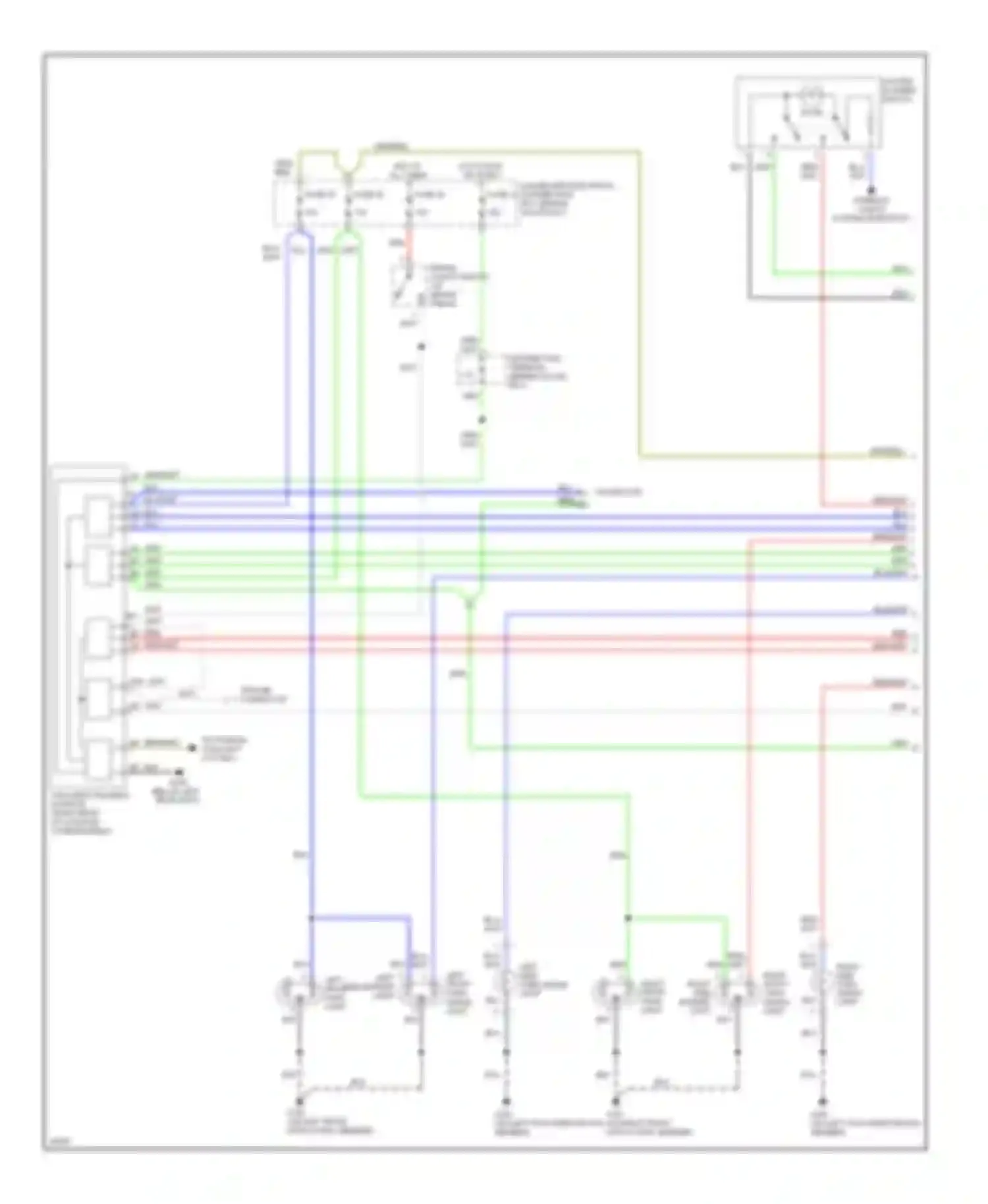 Wiring diagram fuse 30 for Saab 9000 I facelift (1991-1998) (2 of 3)